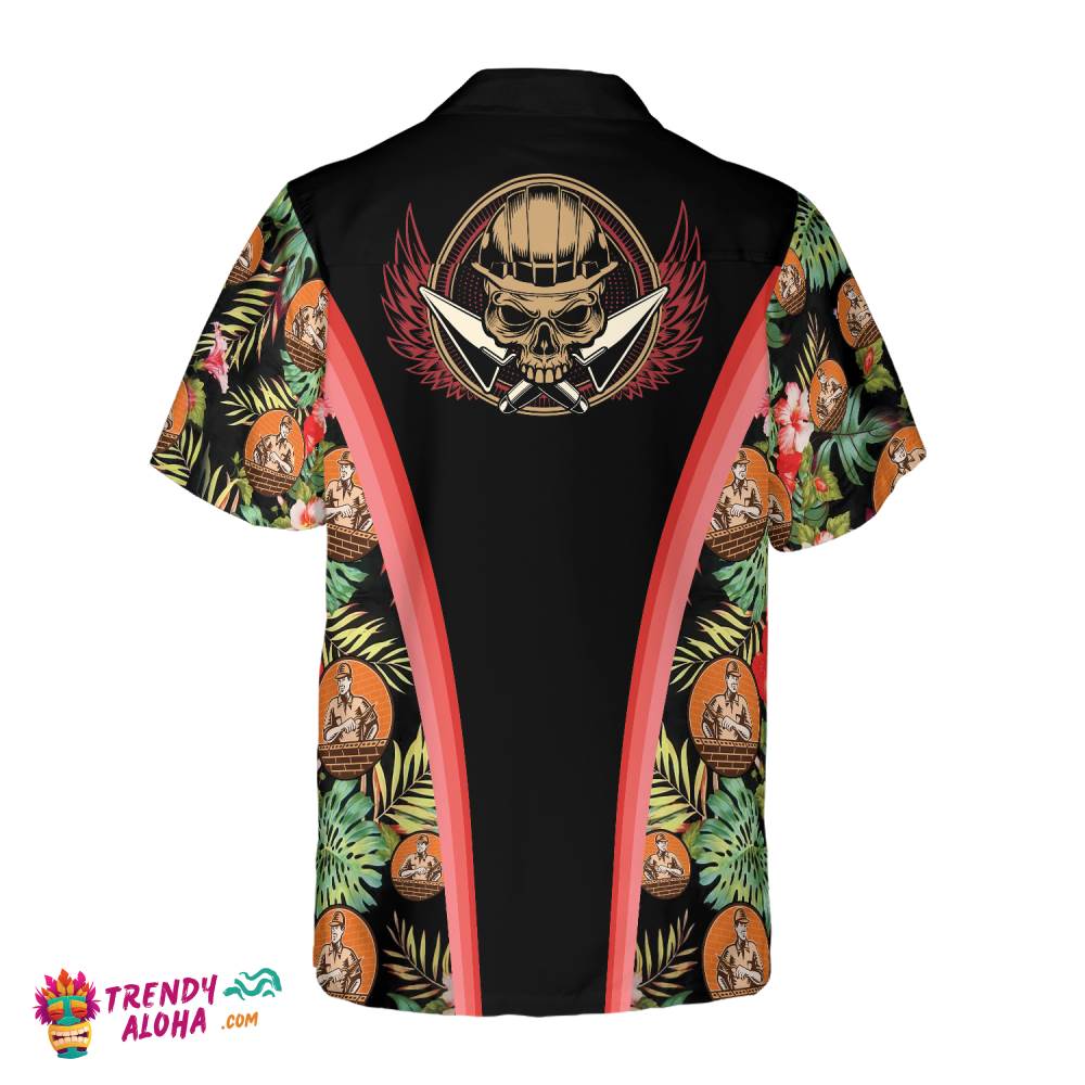 Bricklayer Tropical Hawaiian Shirt