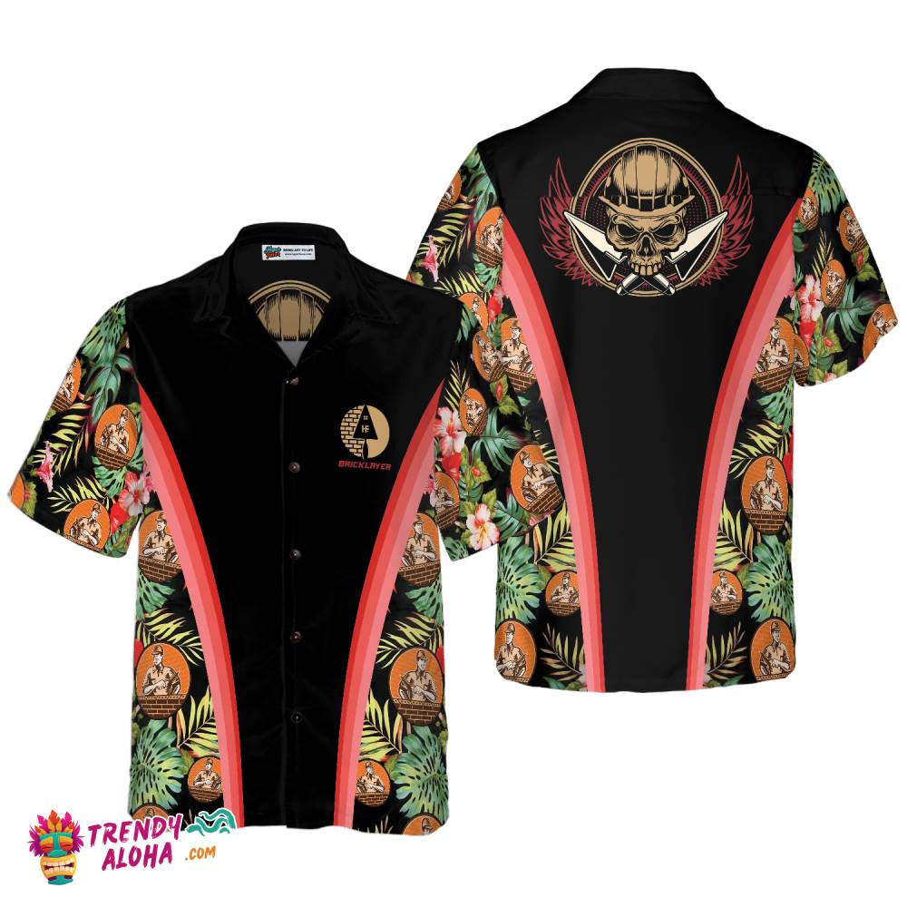 Bricklayer Tropical Hawaiian Shirt
