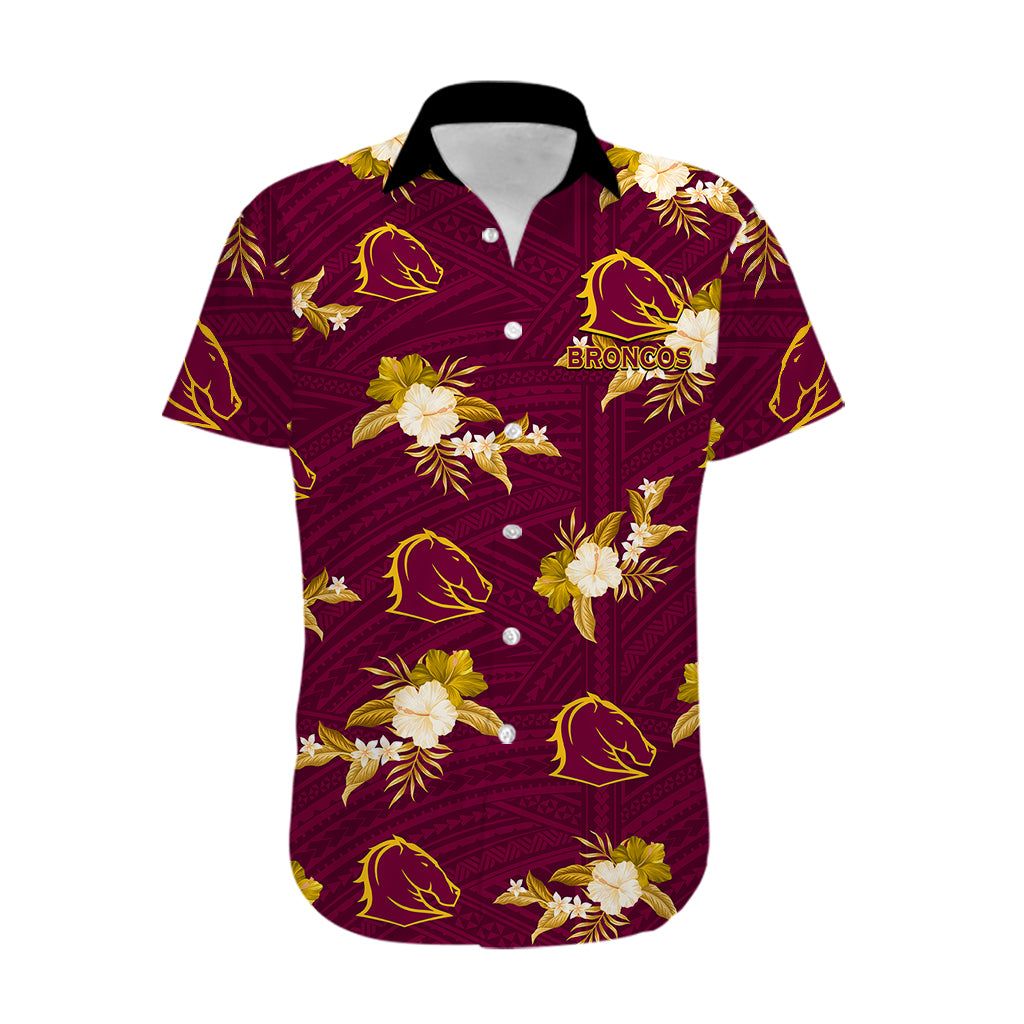 Brisbane Broncos 2023 NRL Hawaiian Personalized Fan Gear Theme