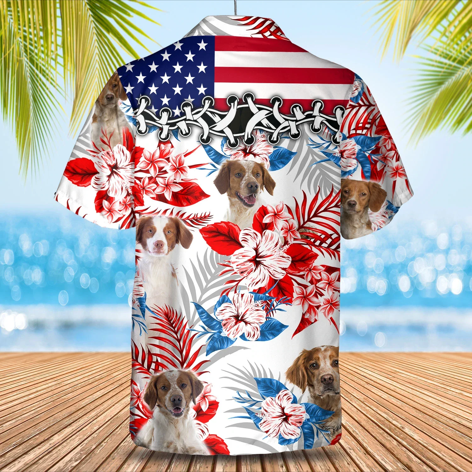 Brittany Flower Trendy Hawaiian Shirt, Summer Aloha Shirt, Men Trendy Hawaiian Shirt, Women Trendy Hawaiian Shirt