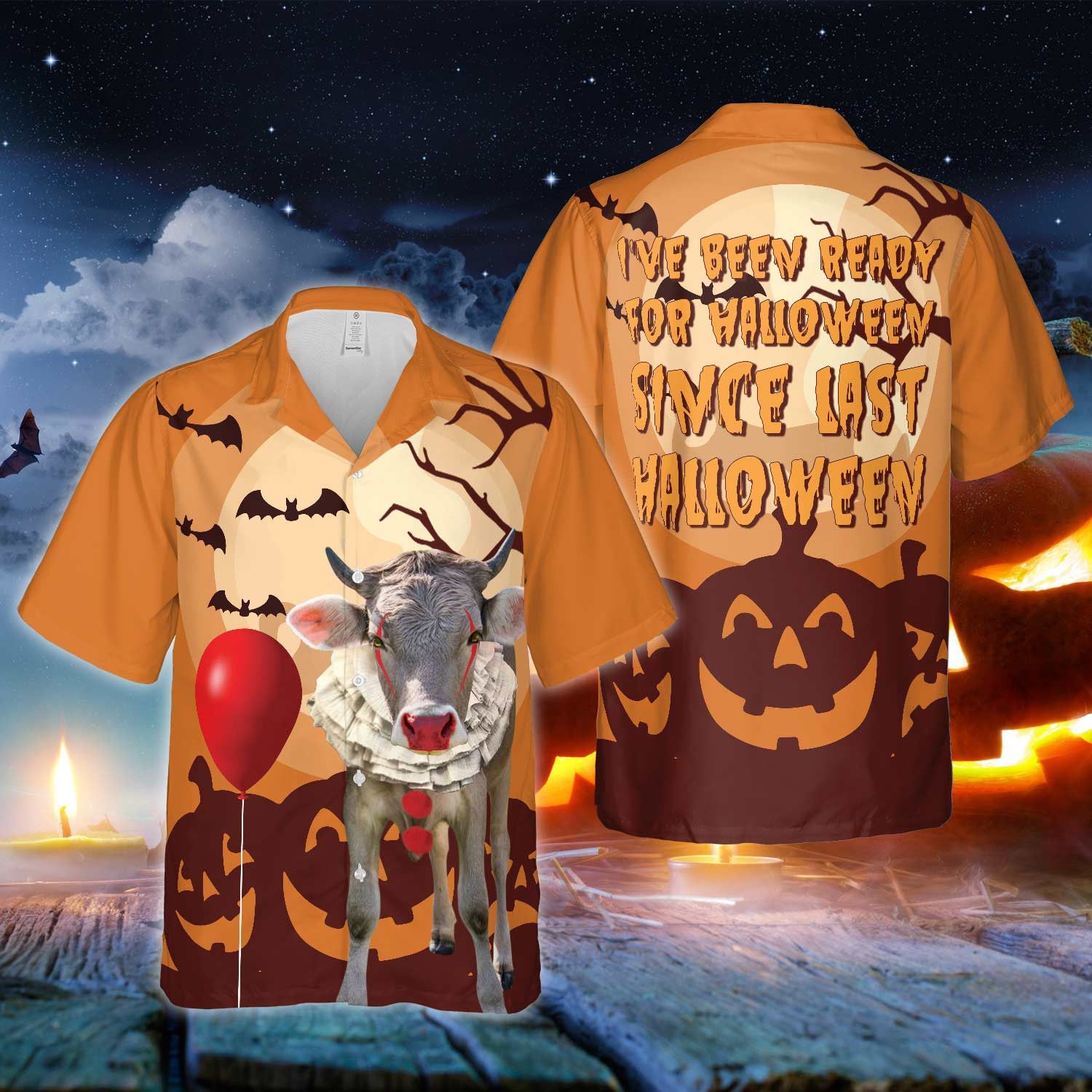 Brown Swiss Halloween Ready 3D Hawaiian Shirt Unique Design