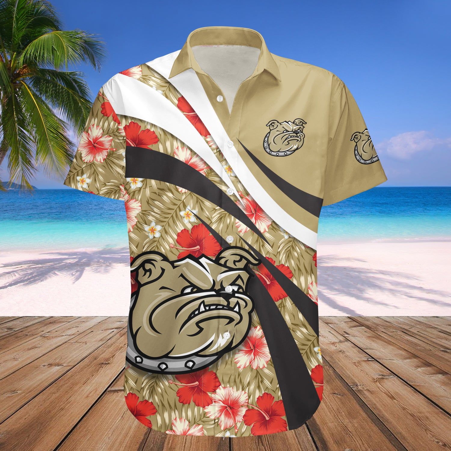 Bryant Bulldogs Hawaii Shirt Hibiscus Sport Style – NCAA