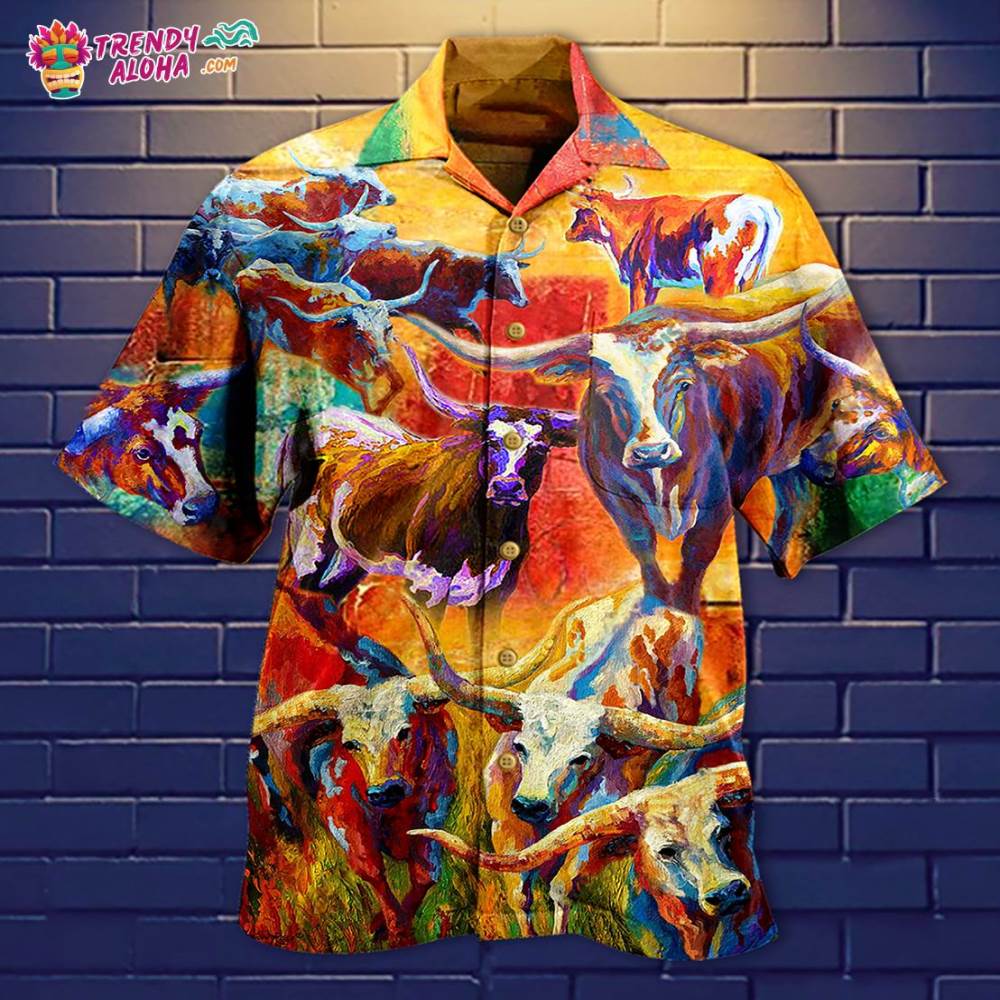 Buffalo Beautiful Painting For Life Hawaiian Shirt – Trendy Aloha