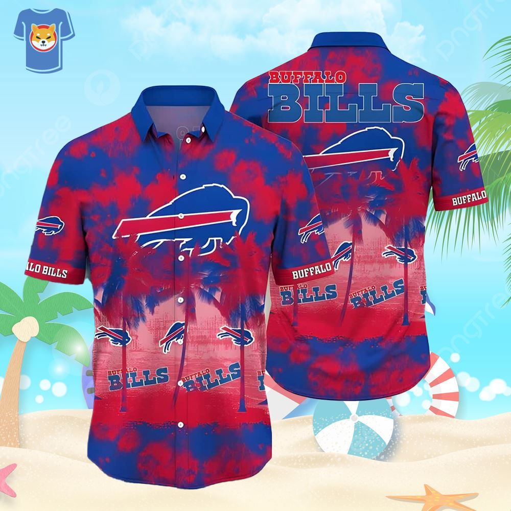 Buffalo Bills Hawaiian Beach Trip Sporty Shirt Perfect Gift