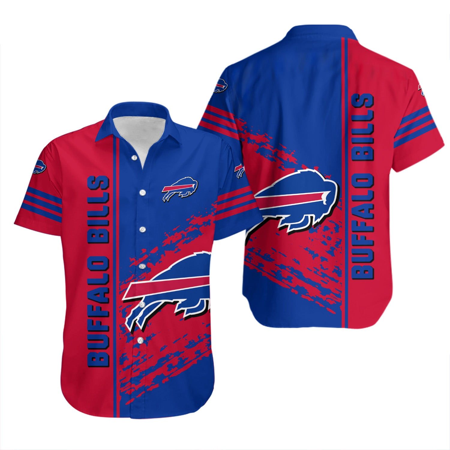 Buffalo Bills Hawaiian Shirt Quarter Style – NFL