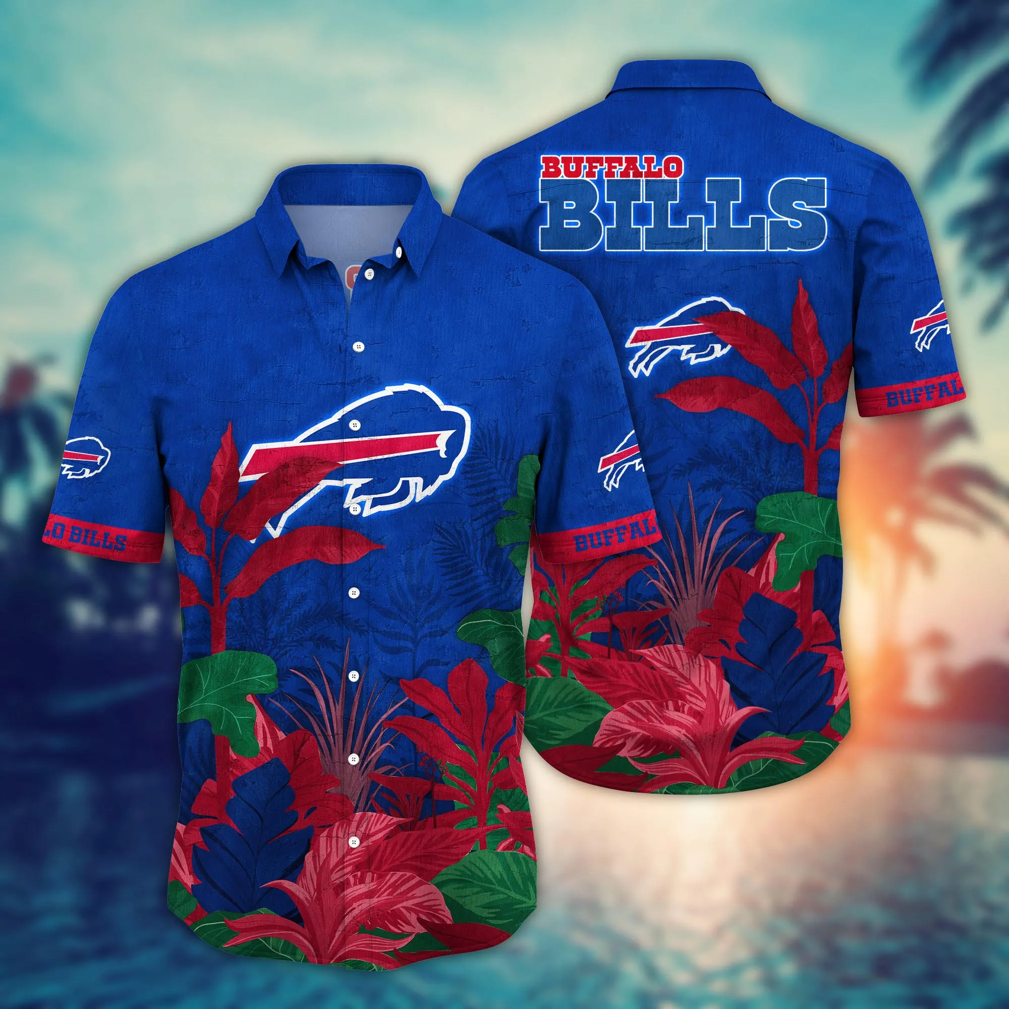 Buffalo Bills NFL Hawaiian Shirt Beach Days Aloha Shirt