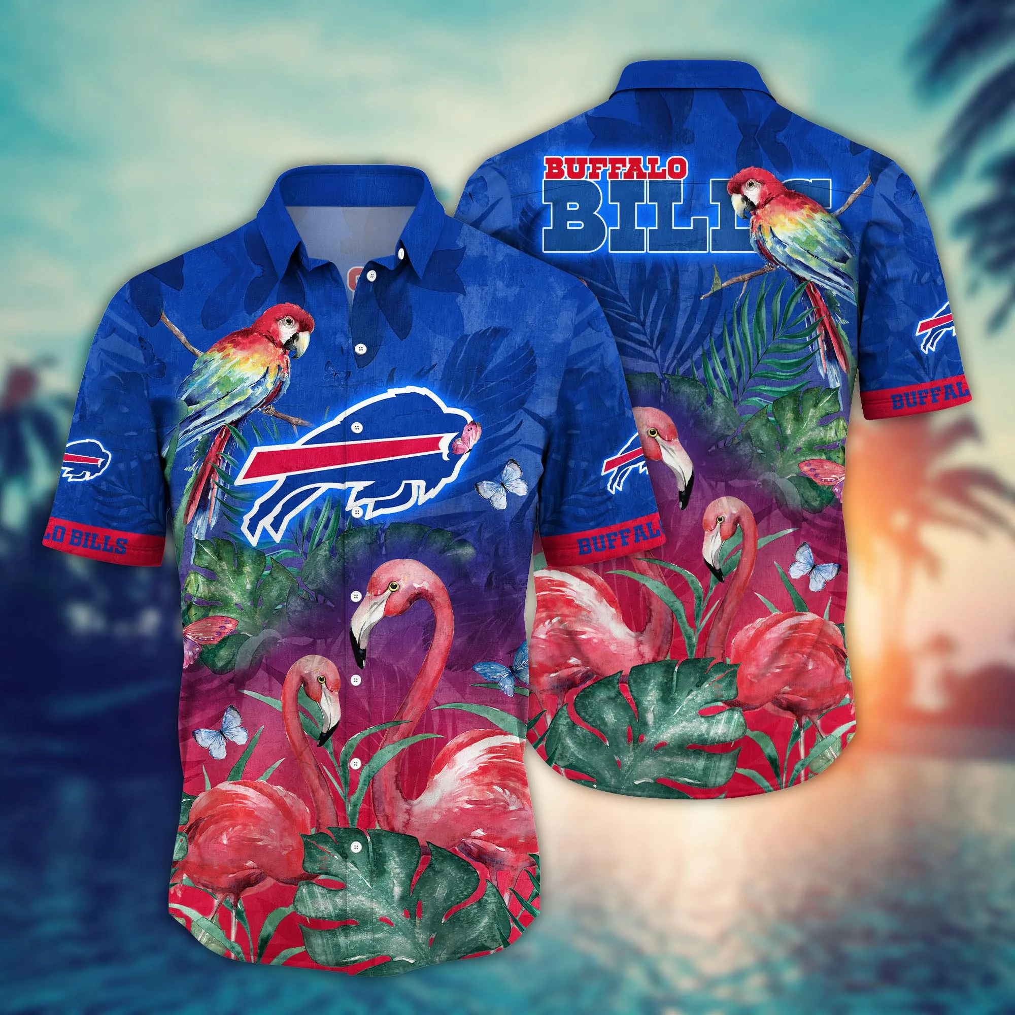 Buffalo Bills NFL Hawaiian Shirt Fresh Mowed Lawns Aloha Shirt