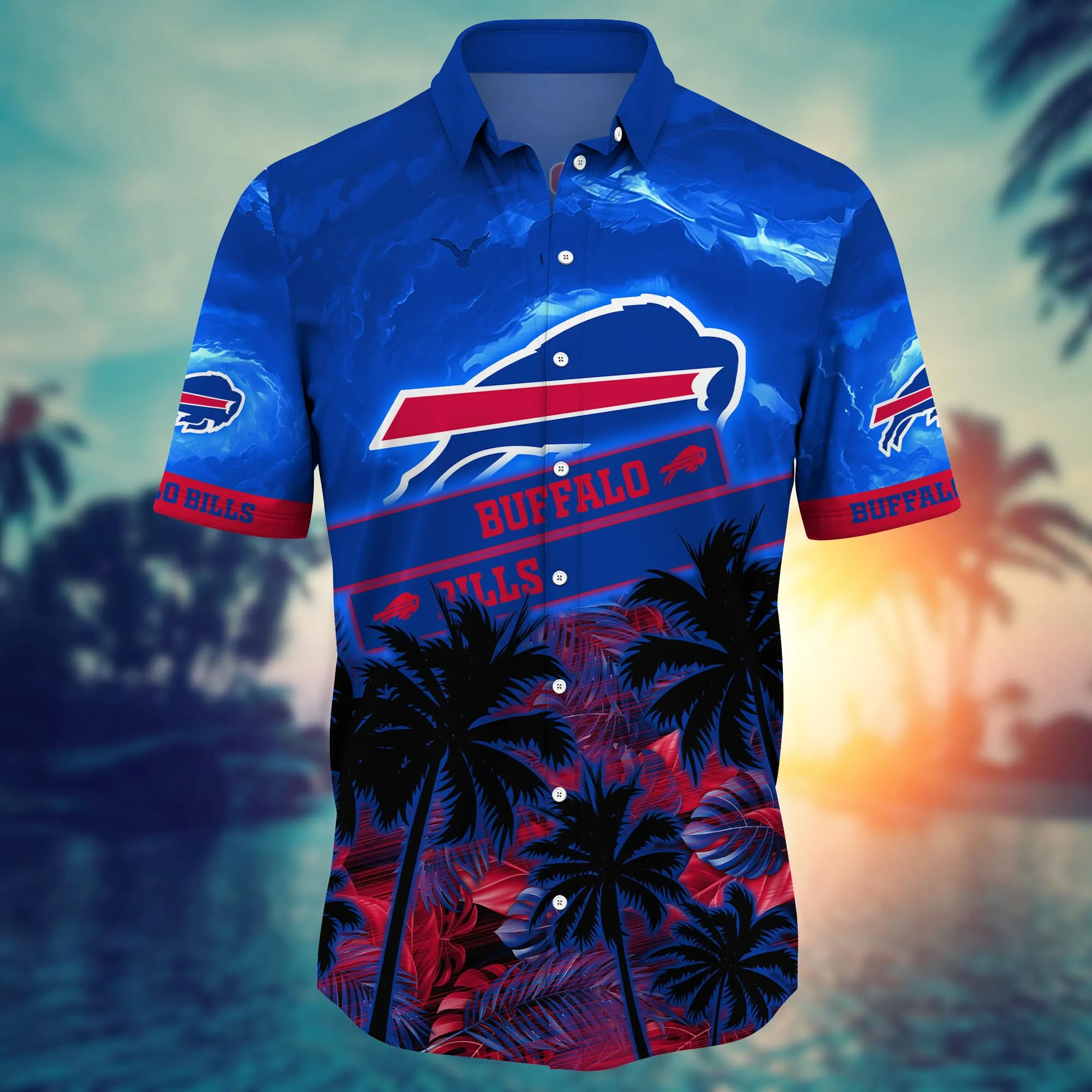 Buffalo Bills NFL Hawaiian Shirt Tropical Aloha Shirt