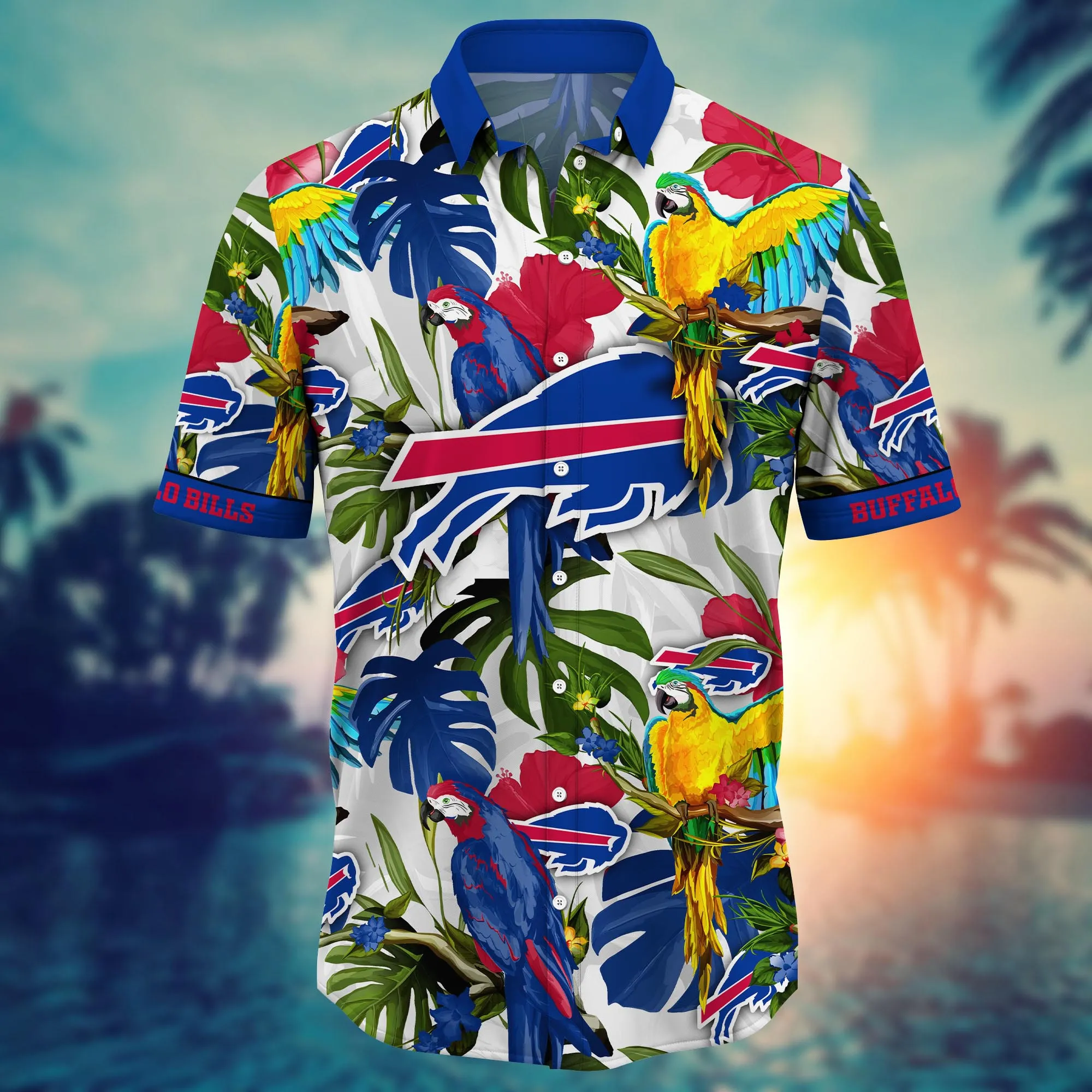 Buffalo Bills NFL Hawaiian Shirt Warm Breezestime Aloha Shirt