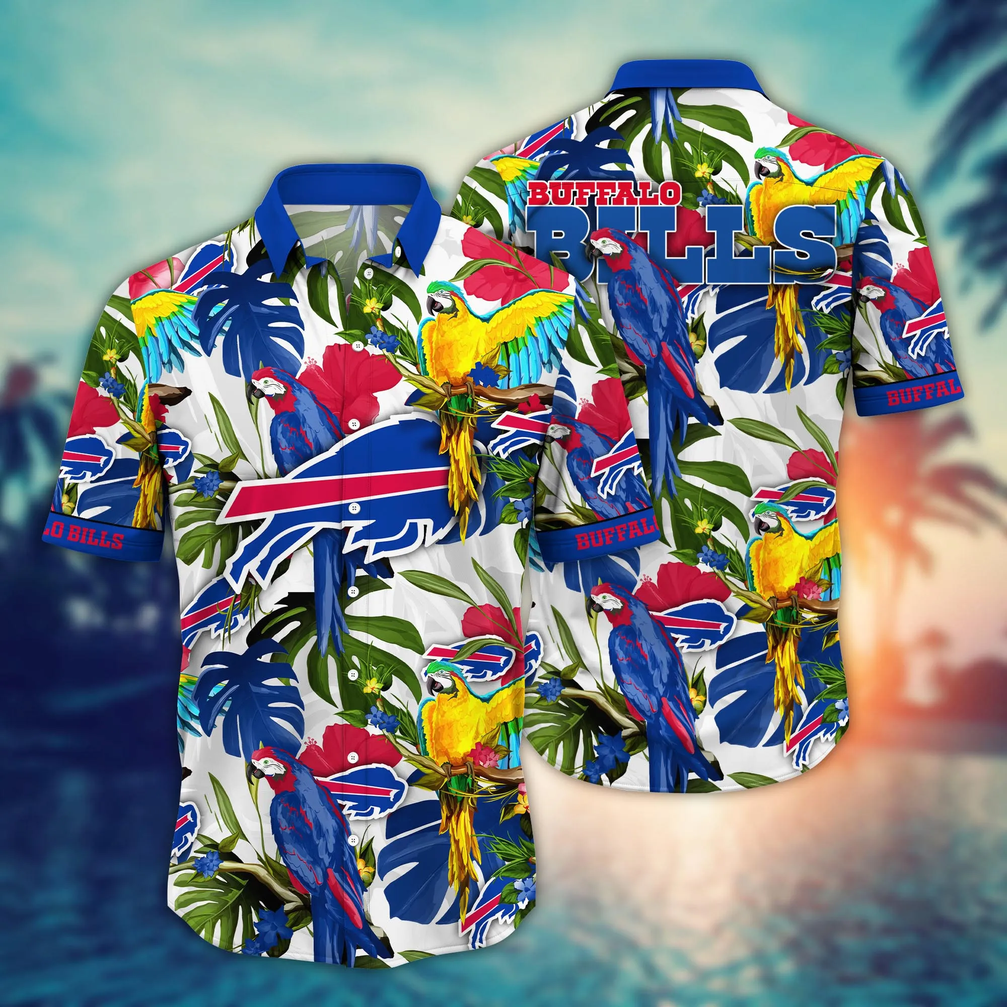 Buffalo Bills NFL Hawaiian Shirt Warm Breezestime Aloha Shirt
