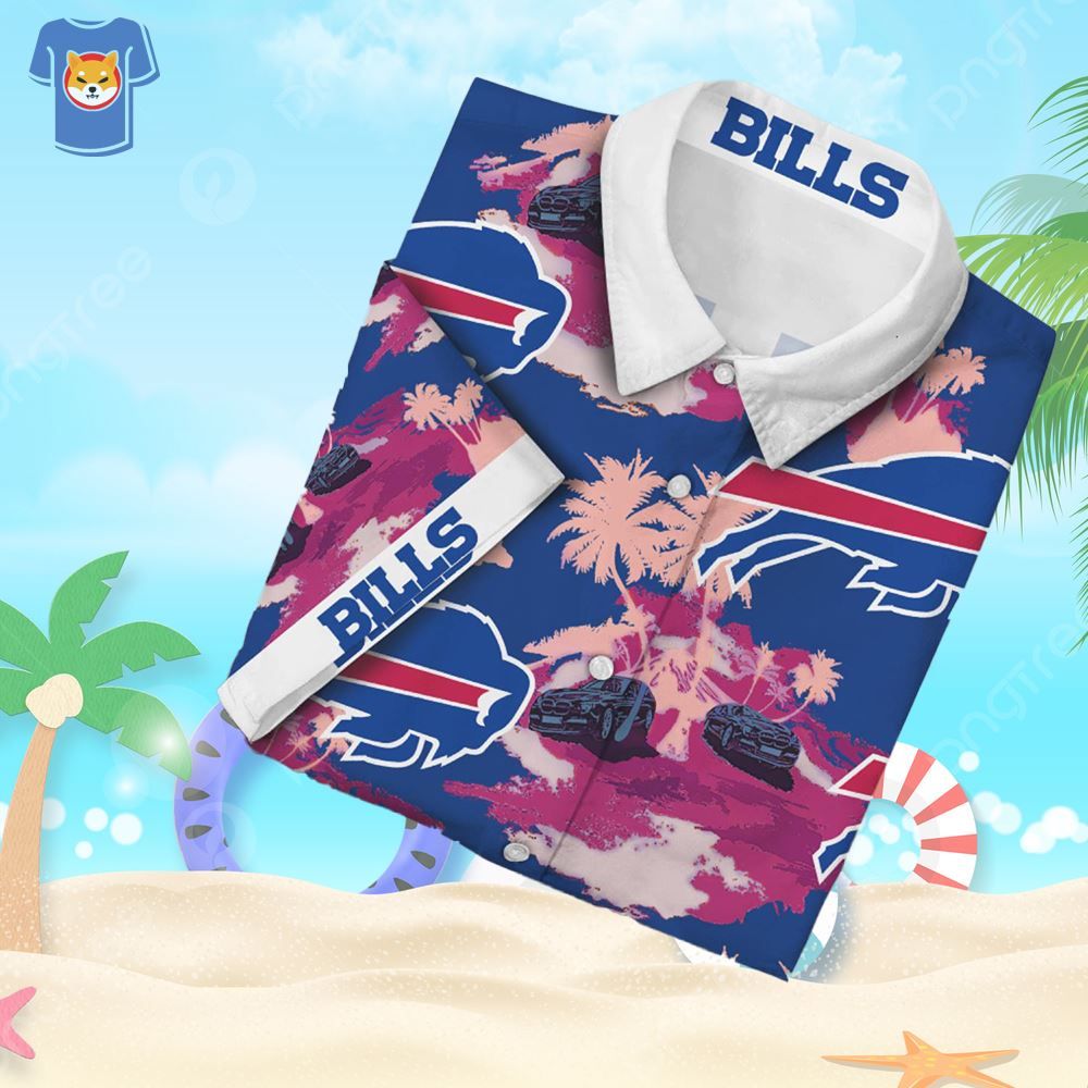 Buffalo Bills Vintage Pattern Hawaiian Shirt For Fans