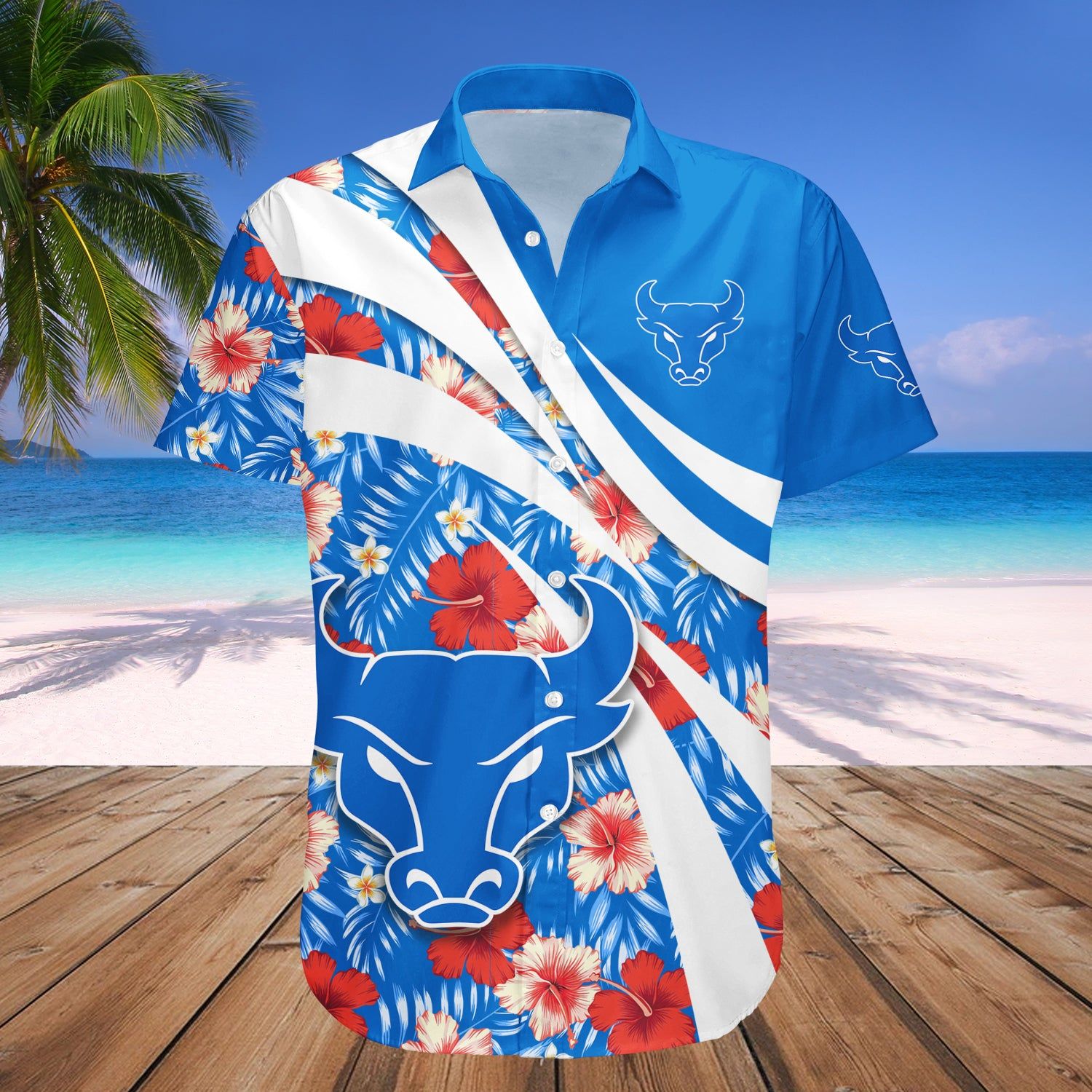Buffalo Bulls Hawaii Shirt Hibiscus Sport Style – NCAA