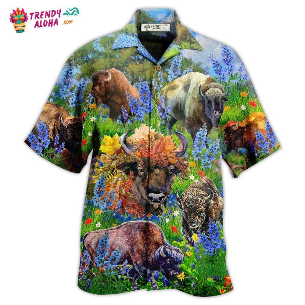 Buffalo Love Animals Hawaiian Shirt – Trendy Aloha Buffalo Love Animals Hawaiian Shirt – Trendy Aloha