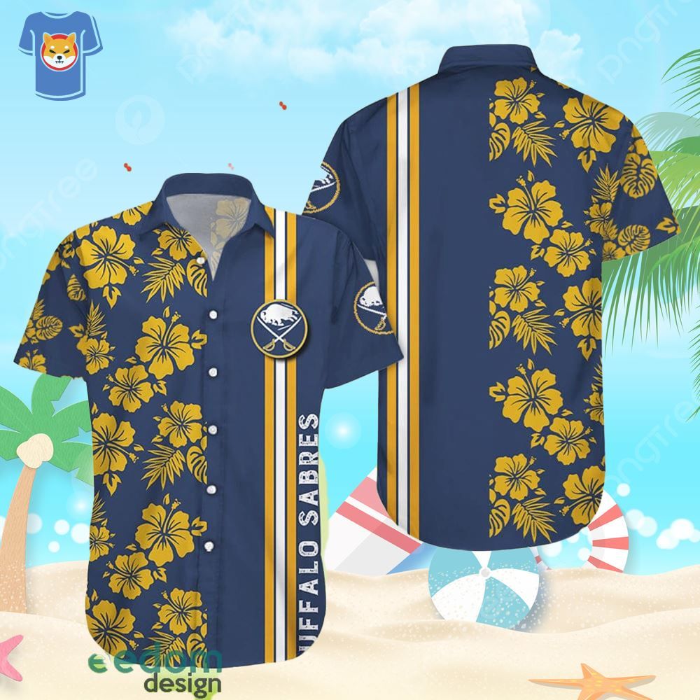 Buffalo Sabres Hawaii Floral Pattern Aloha Beach Gift Hawaiian Shirt For Men And Women