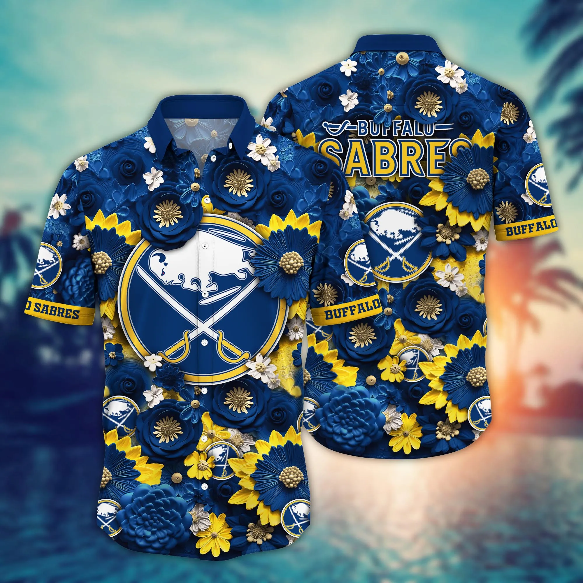 Buffalo Sabres NHL Hawaiian Shirt Trending For This Summer Customize Shirt Any Team