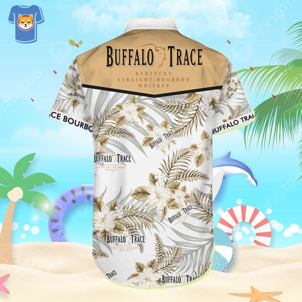 Buffalo Trace Beach Shirt Men And Women Gift Hawaiian Shirt