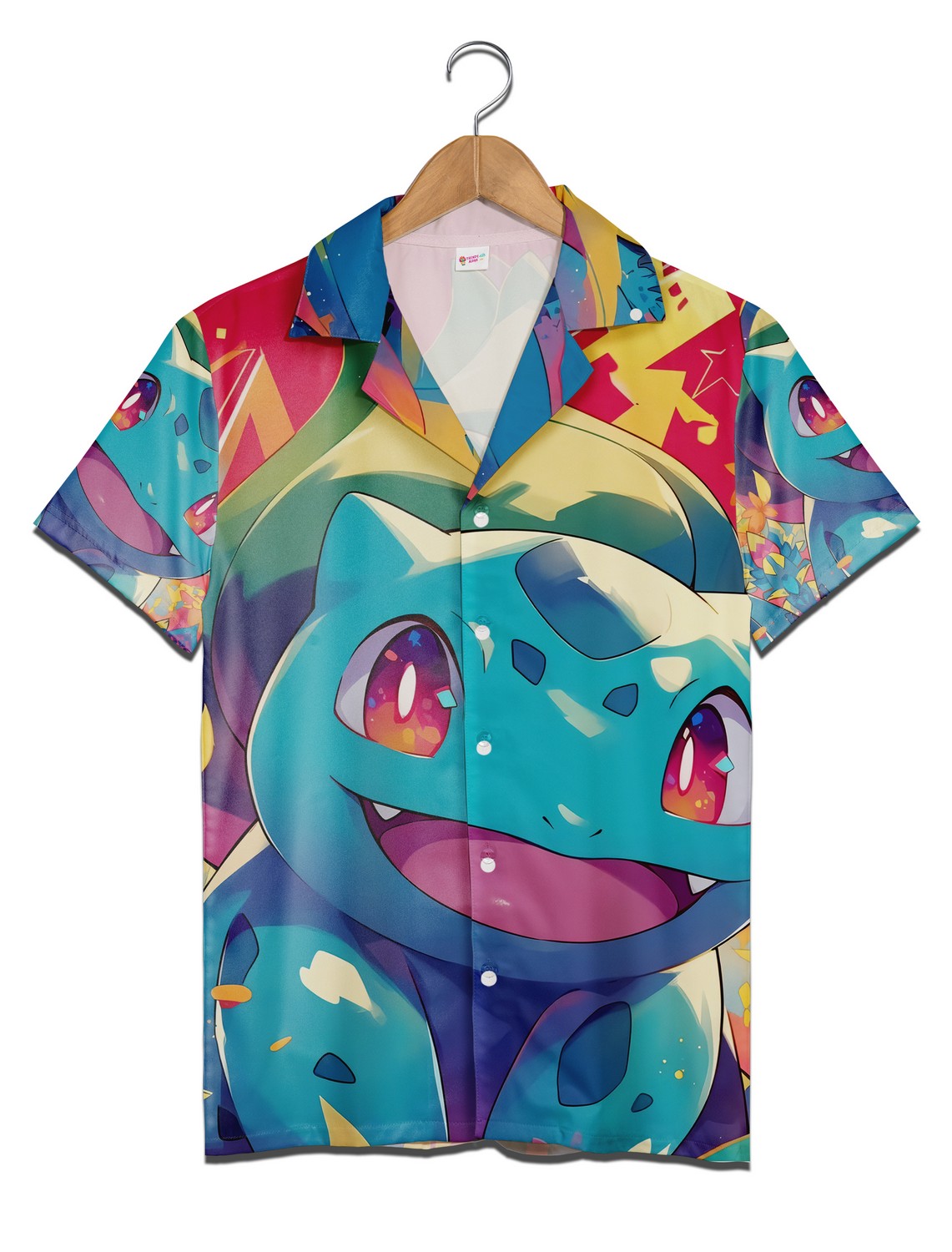 Bulbasaur Attack Pokemon Button Up Trending Hawaiian Shirt Aloha Anime Shirt Bulbasaur Attack Pokemon Button Up Trending Hawaiian Shirt Aloha Anime Shirt