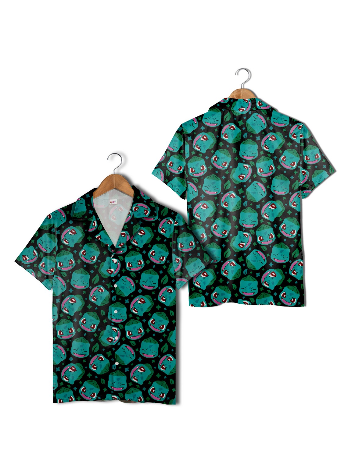 Bulbasaur Grass Type Button Up Pokemon Hawaiian Shirt Bulbasaur Grass Type Button Up Pokemon Hawaiian Shirt