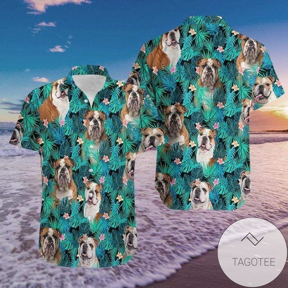 Bulldogs Tropical Vibe Hawaiian Shirt Discovery Edition