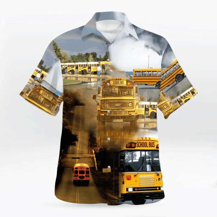 Bus Driver Trendy Hawaiian Shirt, Bus Hawaii Shirt Bus Driver Trendy Hawaiian Shirt, Bus Hawaii Shirt