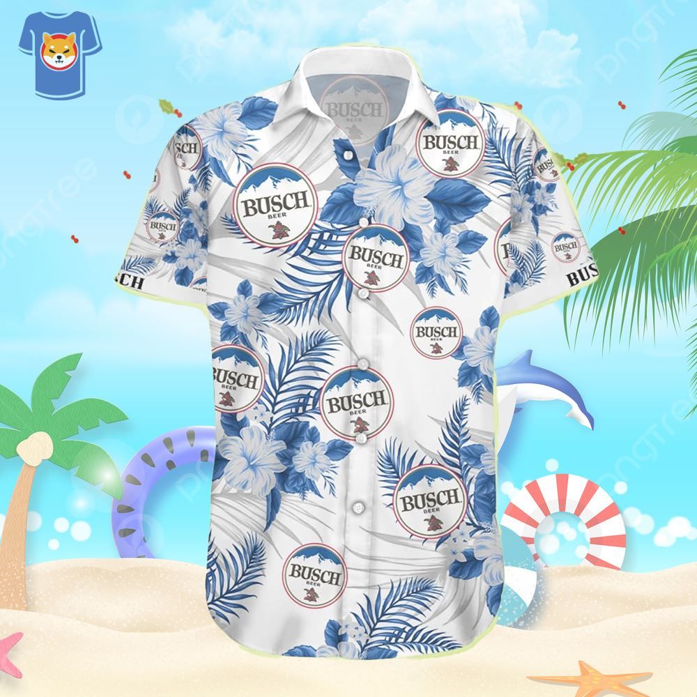 Busch Beach Shirt Men And Women Gift Hawaiian Shirt
