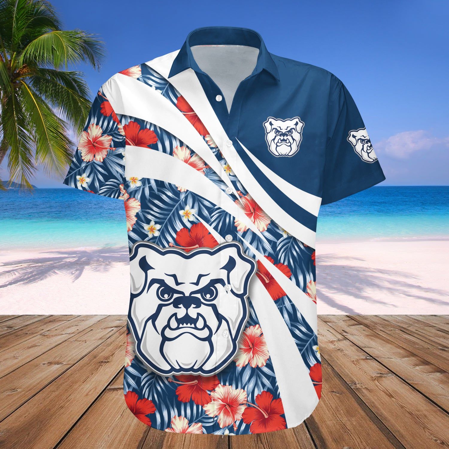 Butler Bulldogs Hawaii Shirt Hibiscus Sport Style – NCAA