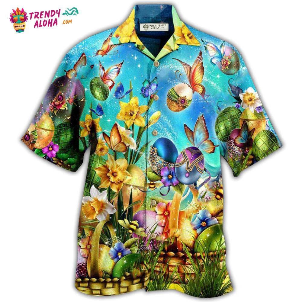 Butterfly Easter Have A Blessed Butterfly Hawaiian Shirt – Trendy Aloha