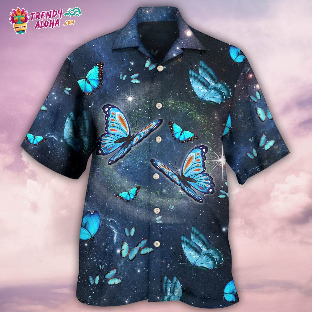 Butterfly I Believe There Are Angels Hawaiian Shirt – Trendy Aloha