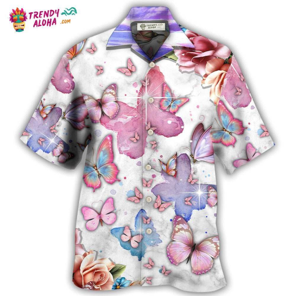 Butterfly I’m Not A Widow Hawaiian Shirt – Trendy Aloha