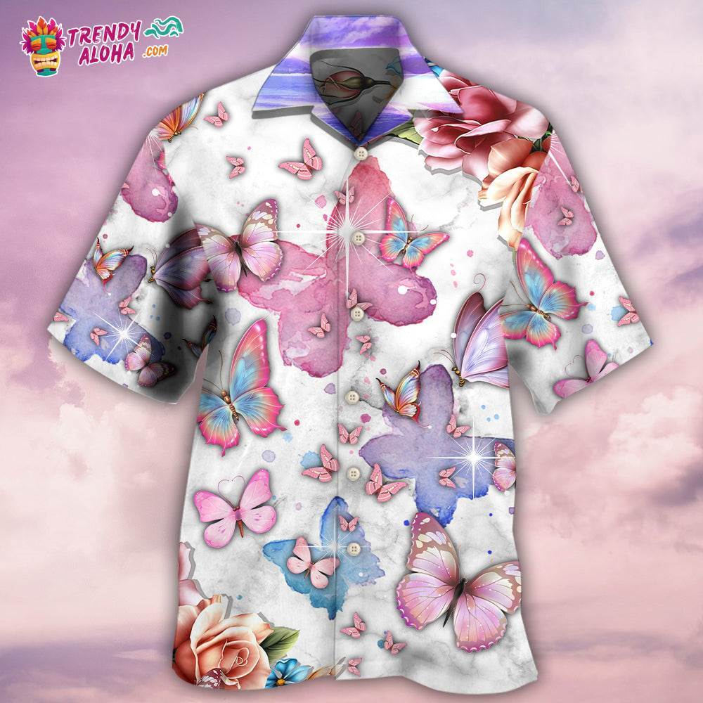 Butterfly I’m Not A Widow Hawaiian Shirt – Trendy Aloha