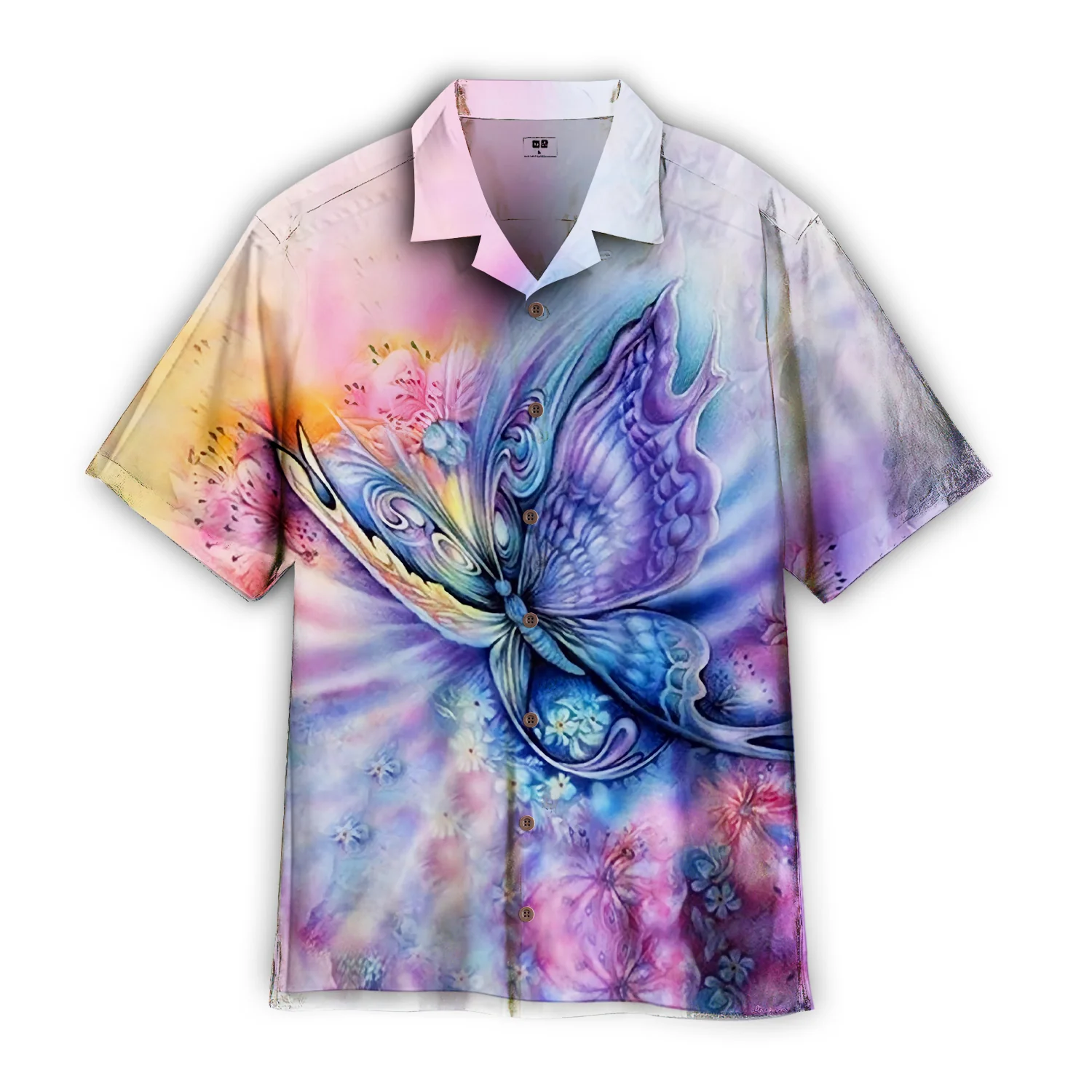 Butterfly Tribal Trendy Hawaiian Shirt