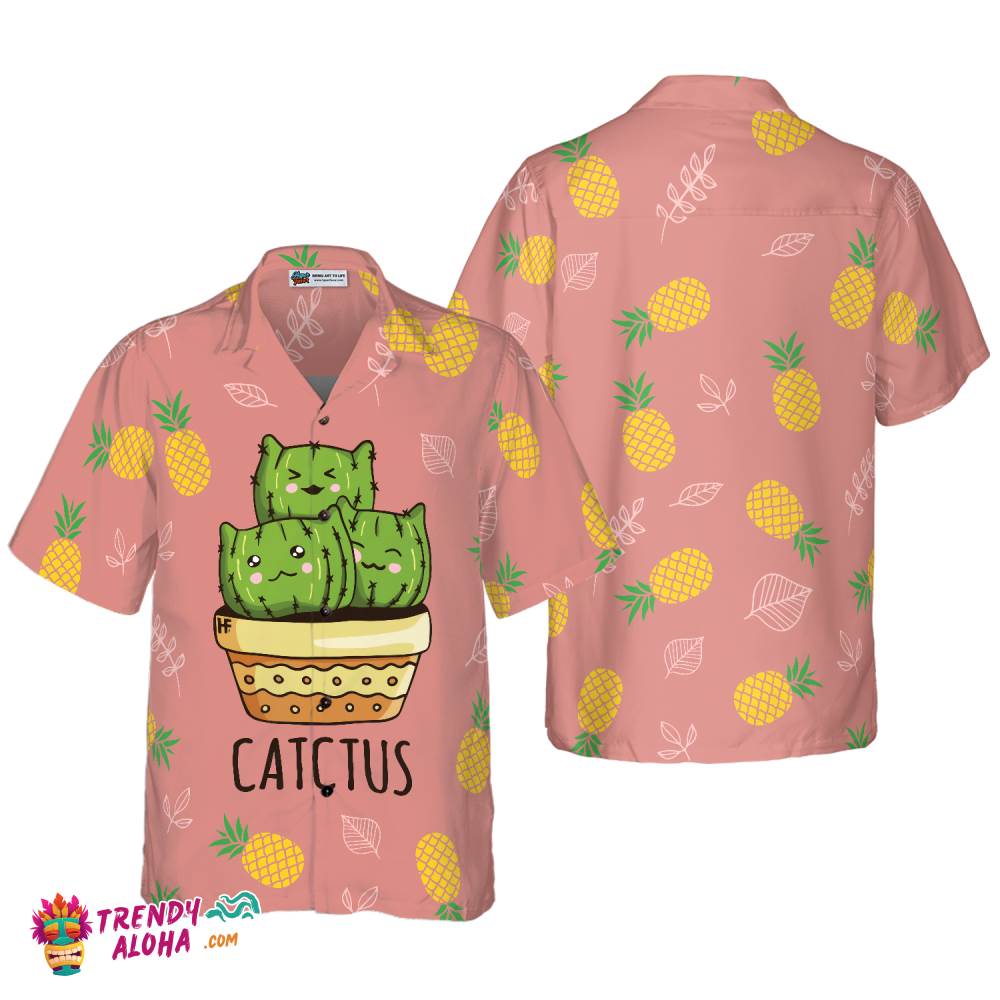 Cactus & Pineapple Hawaiian Shirt Cactus & Pineapple Hawaiian Shirt