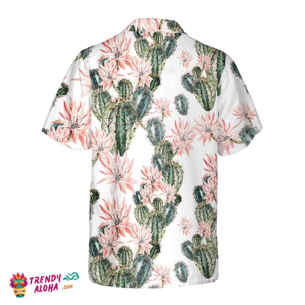 Cactus Makes Perfect Hawaiian Shirt, Floral Cactus Hawaiian Shirt, Cactus Shirt For Men And Women