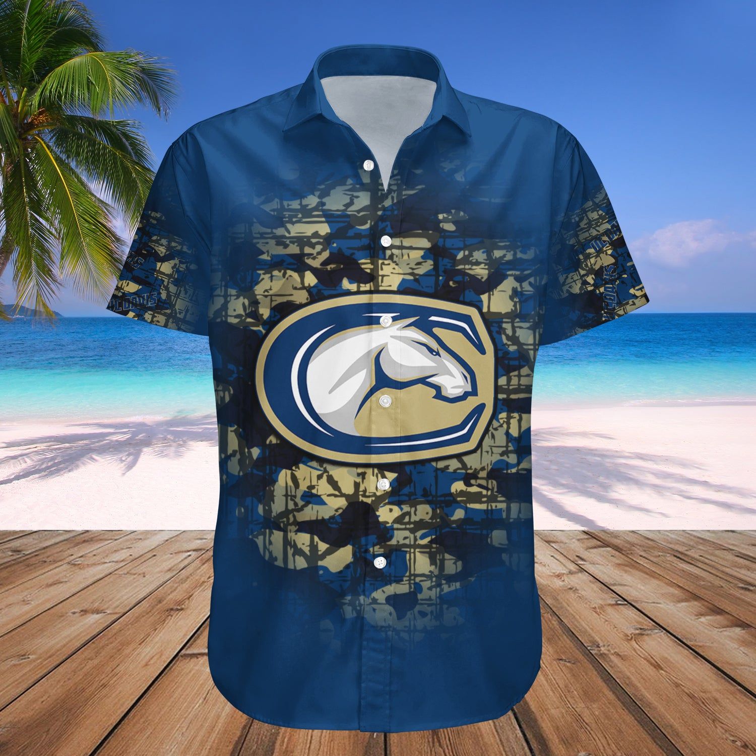 California Davis Aggies Hawaii Shirt Camouflage Vintage – NCAA
