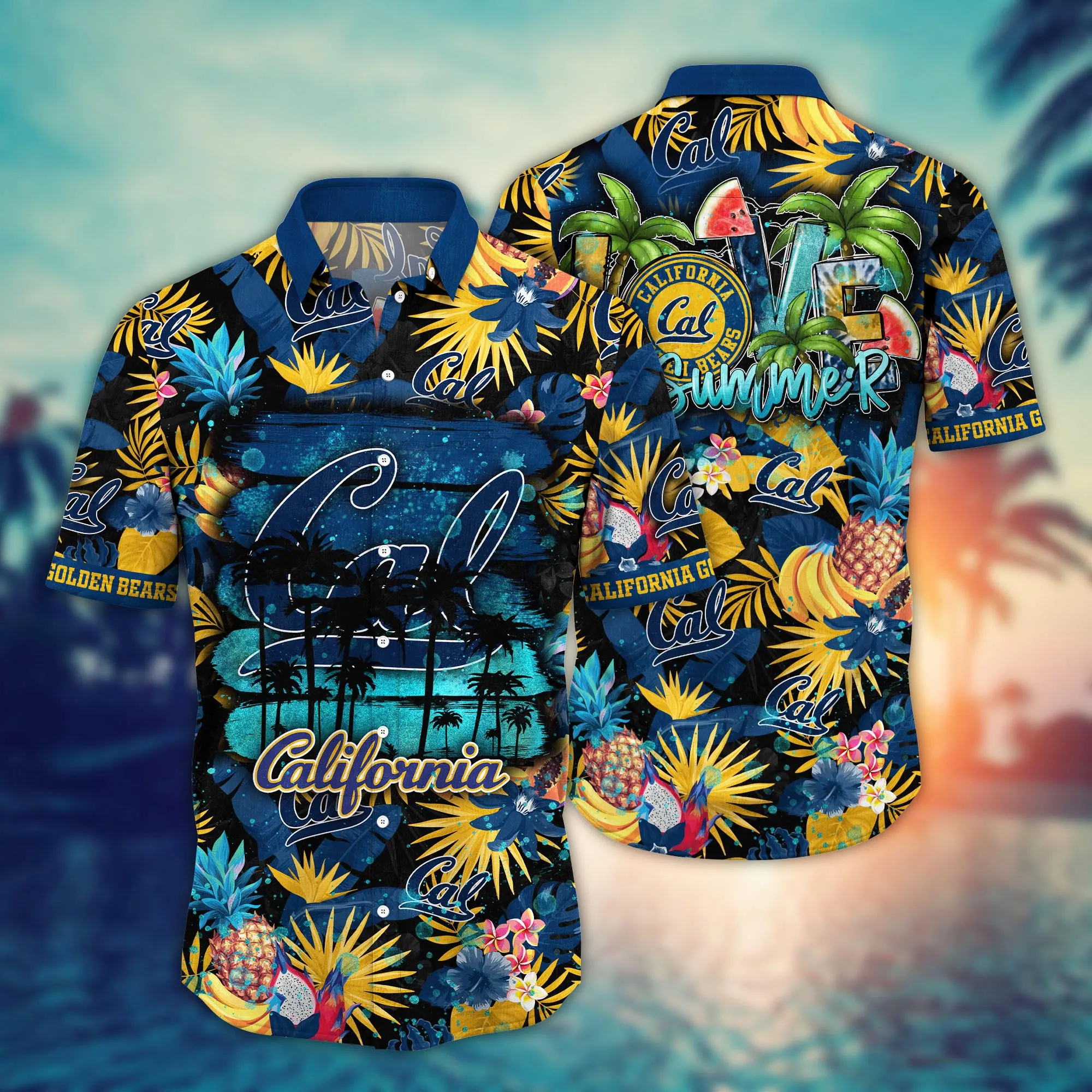 California Golden Bears NCAA Hawaii Shirt Fans Vacation International Sports California Golden Bears NCAA Hawaii Shirt Fans Vacation International Sports