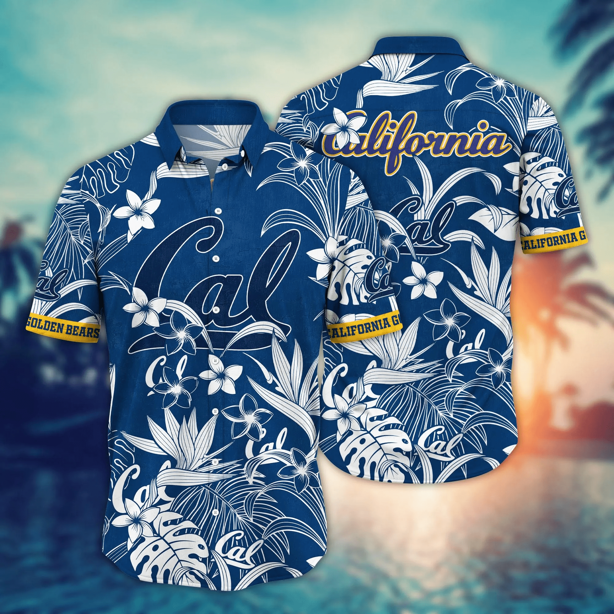 California Golden Bears NCAA Hawaii Tee Fans Vacation International Gear California Golden Bears NCAA Hawaii Tee Fans Vacation International Gear