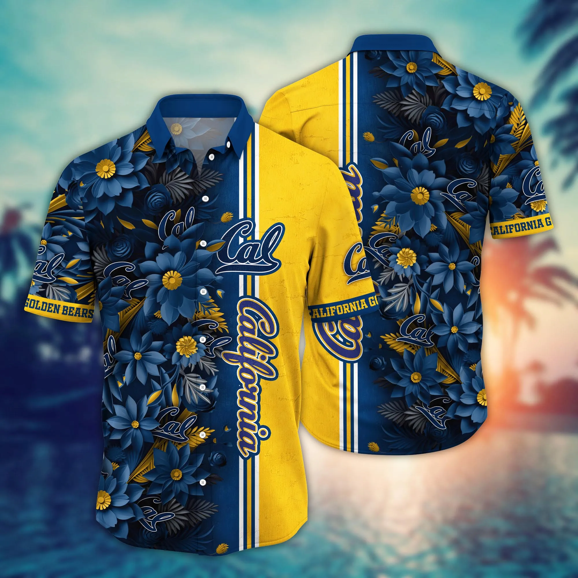 California Golden Bears NCAA Hawaiian Shirt Custom Beach Balls Aloha Shirt California Golden Bears NCAA Hawaiian Shirt Custom Beach Balls Aloha Shirt