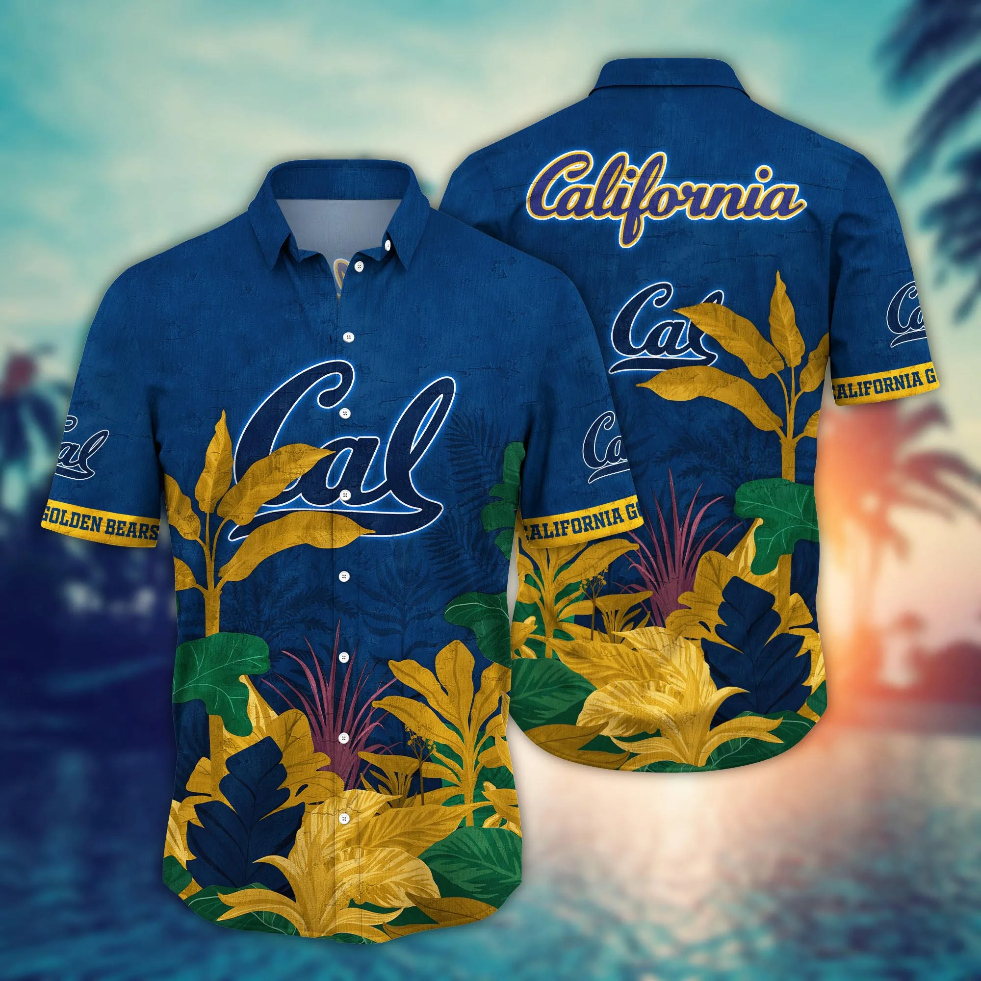 California Golden Bears NCAA Hawaiian Shirt Hot Season Aloha Shirt