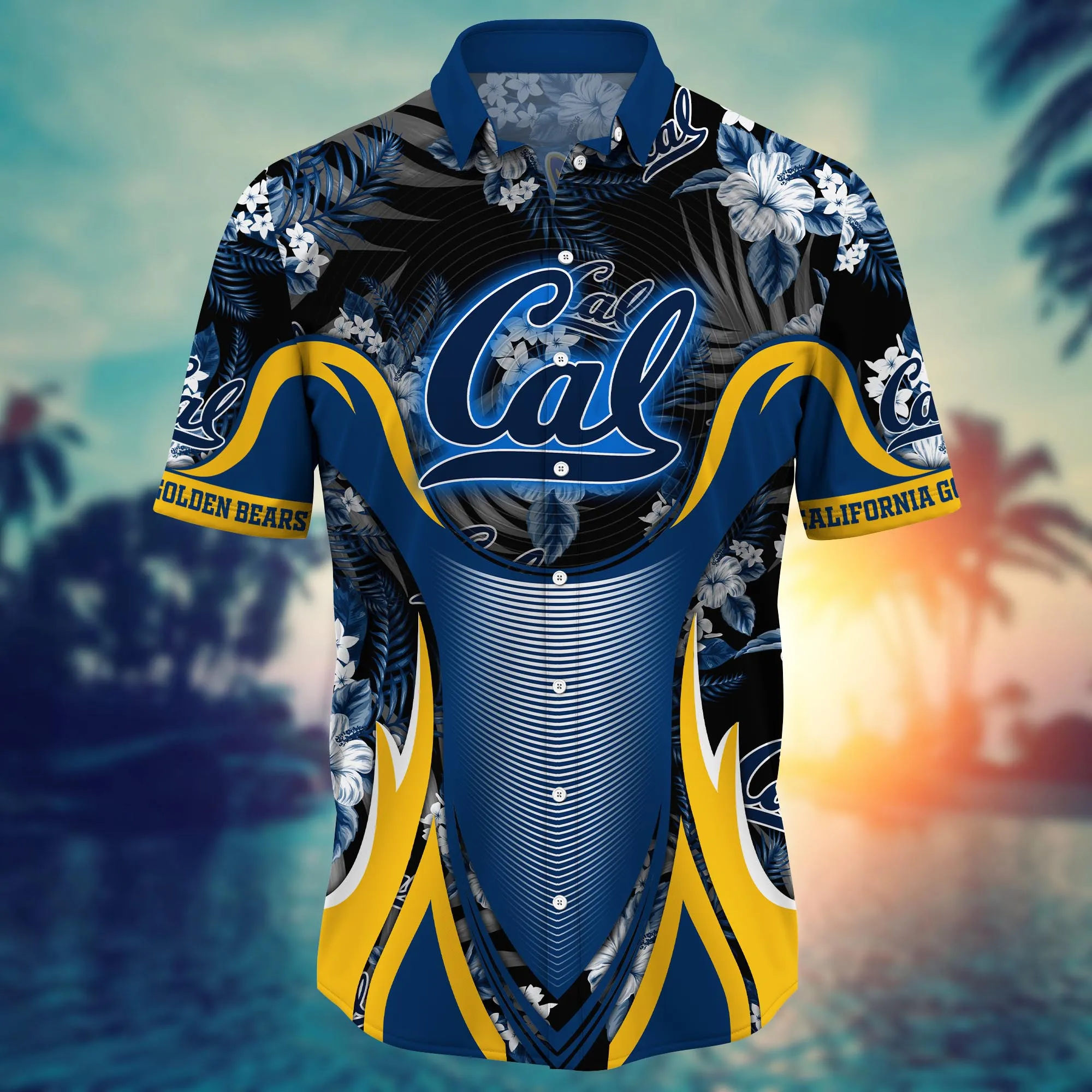 California Golden Bears NCAA Hawaiian Shirt Ice Cream Season Aloha Shirt