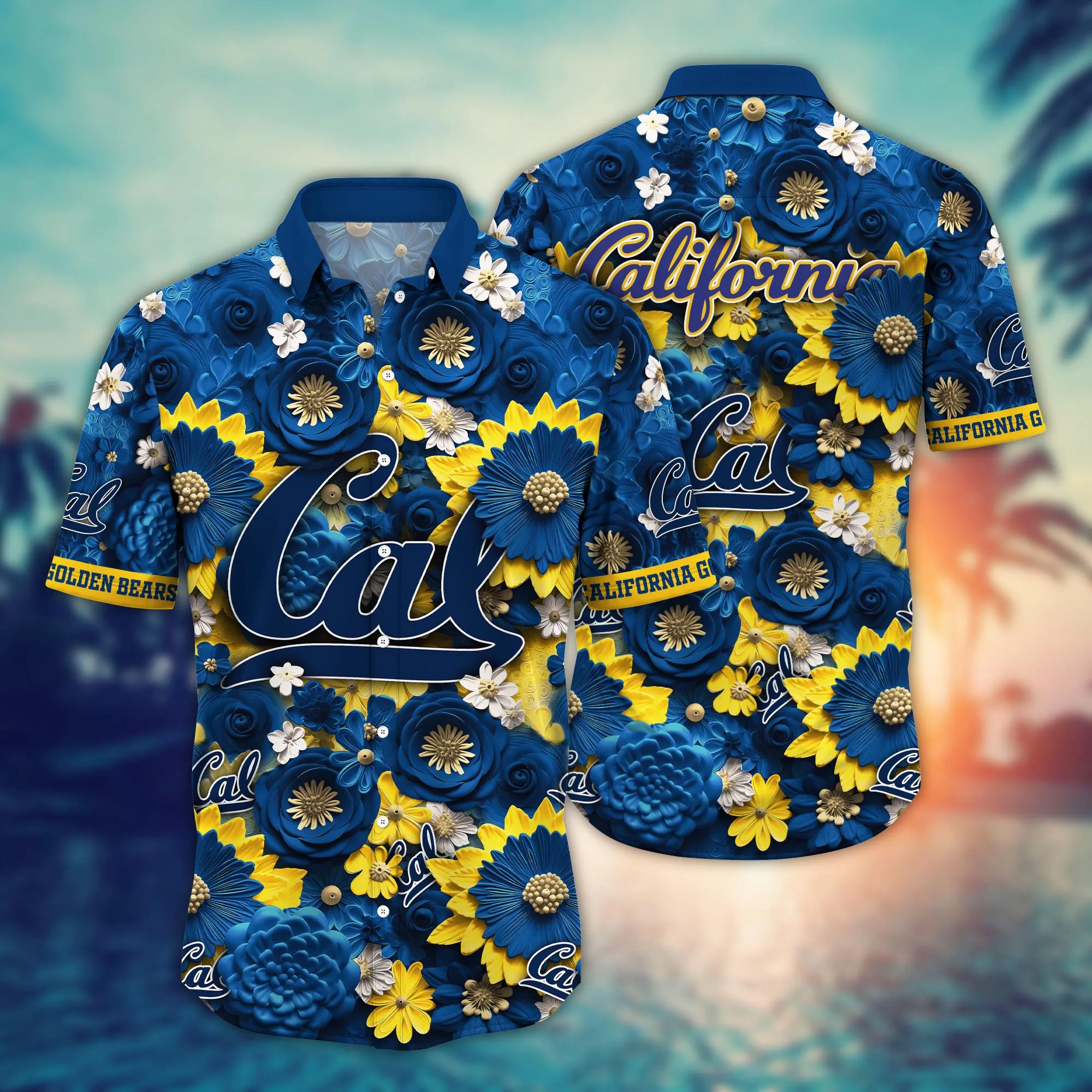 California Golden Bears NCAA Hawaiian Shirt Trending For This Summer Customize Shirt Any Team