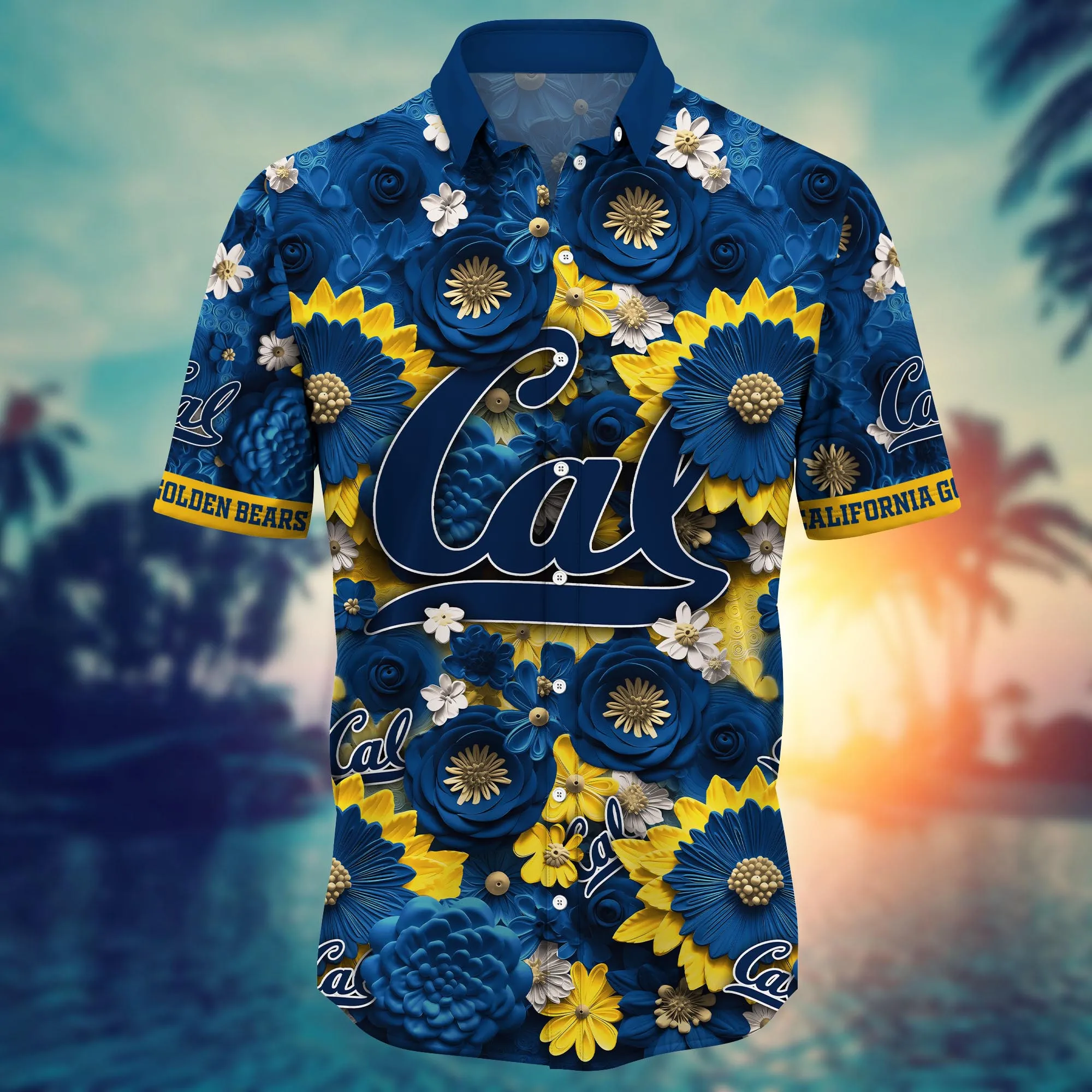 California Golden Bears NCAA Hawaiian Shirt Trending For This Summer Customize Shirt Any Team