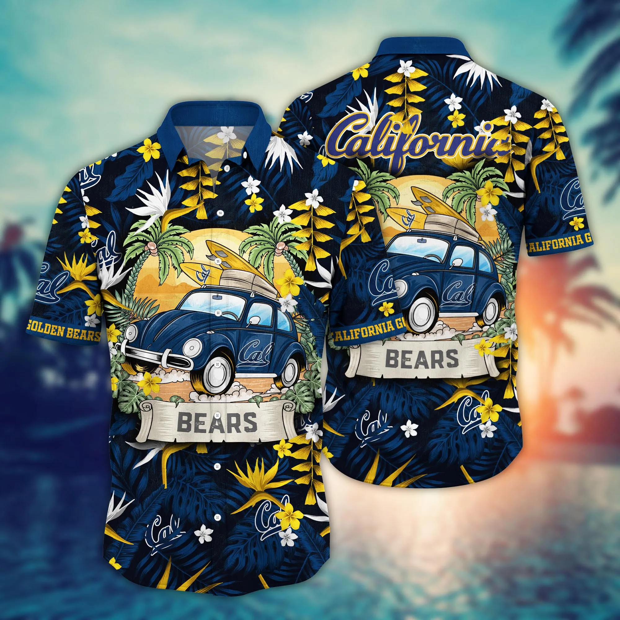 California Golden Bears NCAA Hawaiian Shirt Warm Seasontime Aloha Shirt California Golden Bears NCAA Hawaiian Shirt Warm Seasontime Aloha Shirt