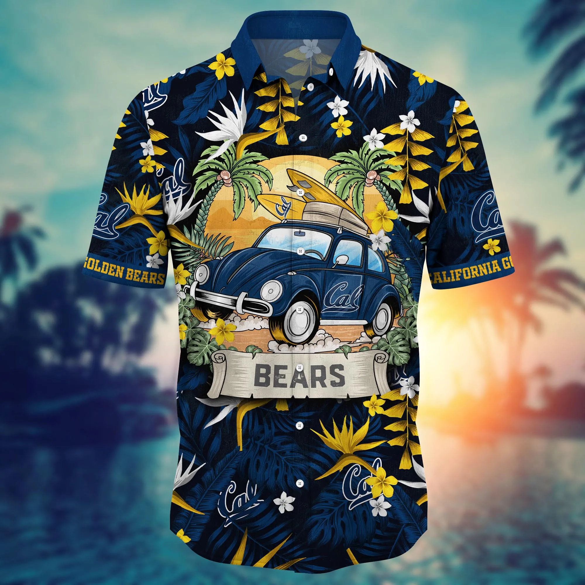 California Golden Bears NCAA Hawaiian Shirt Warm Seasontime Aloha Shirt