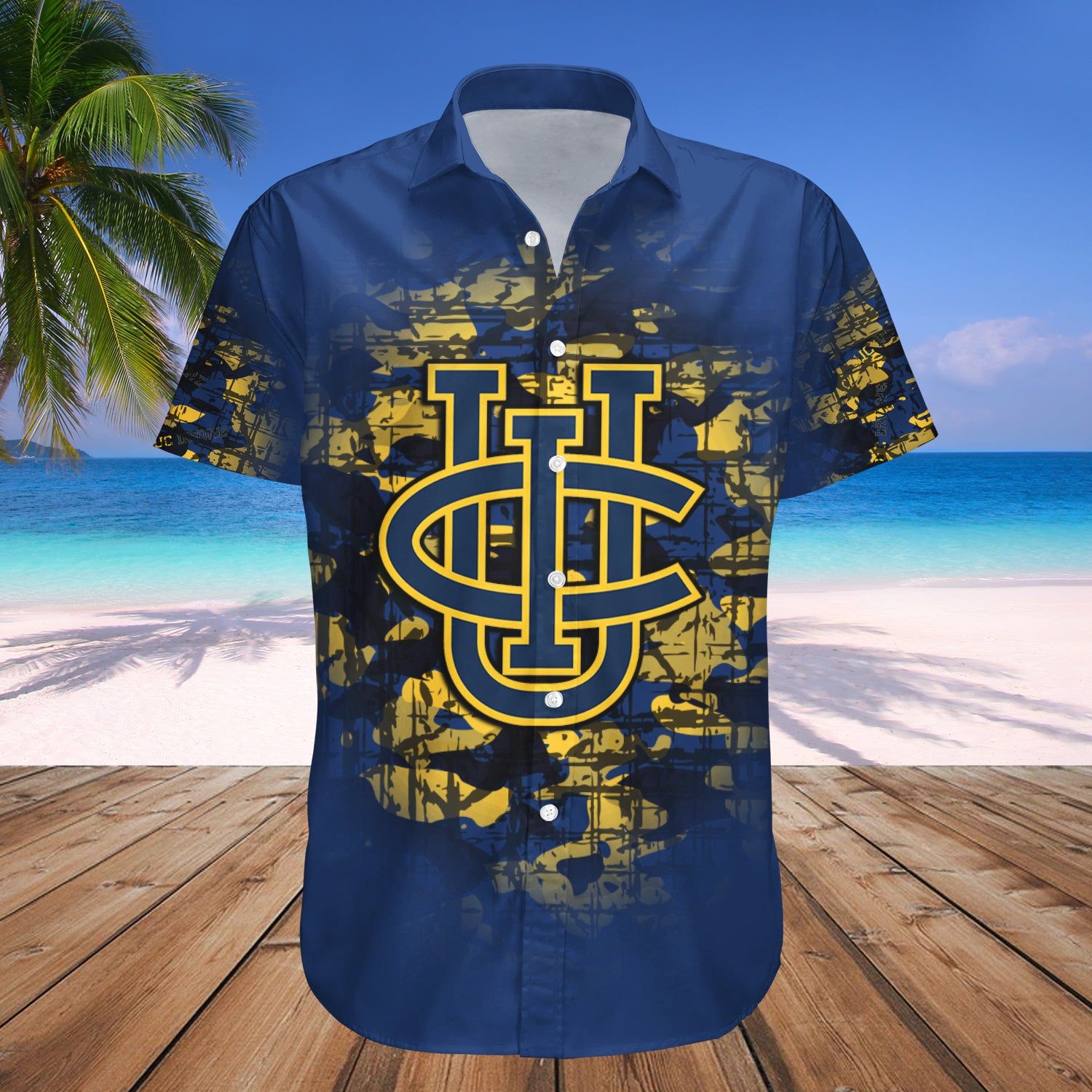 California Irvine Anteaters Hawaii Shirt Camouflage Vintage – NCAA