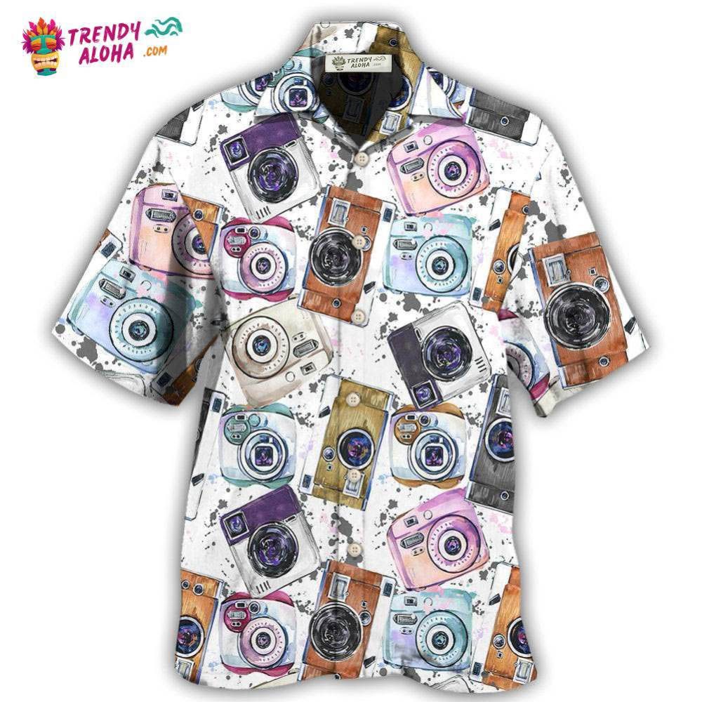 Camera Photography Is My Hobby Lover Hawaiian Shirt – Trendy Aloha Camera Photography Is My Hobby Lover Hawaiian Shirt – Trendy Aloha
