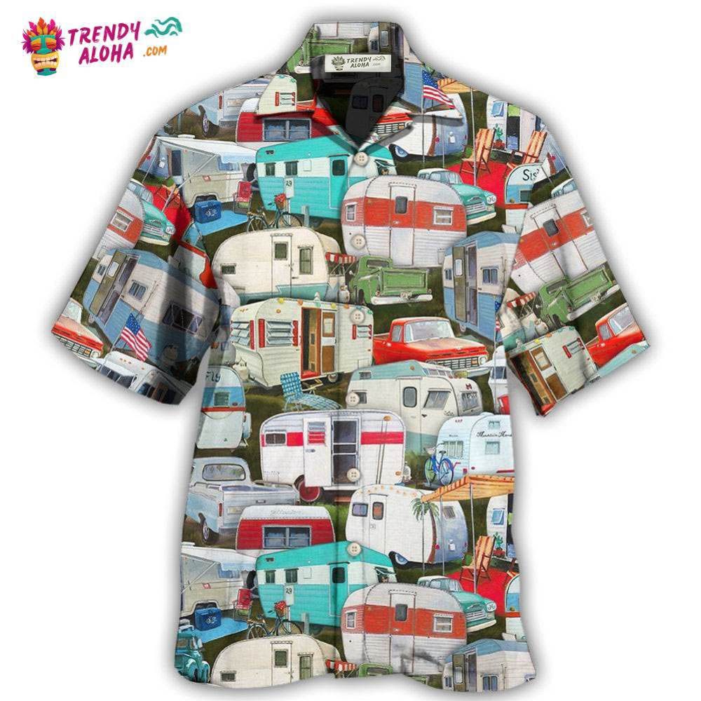 Camping Caravans Are Calling And I Must Go Hawaiian Shirt – Trendy Aloha Camping Caravans Are Calling And I Must Go Hawaiian Shirt – Trendy Aloha
