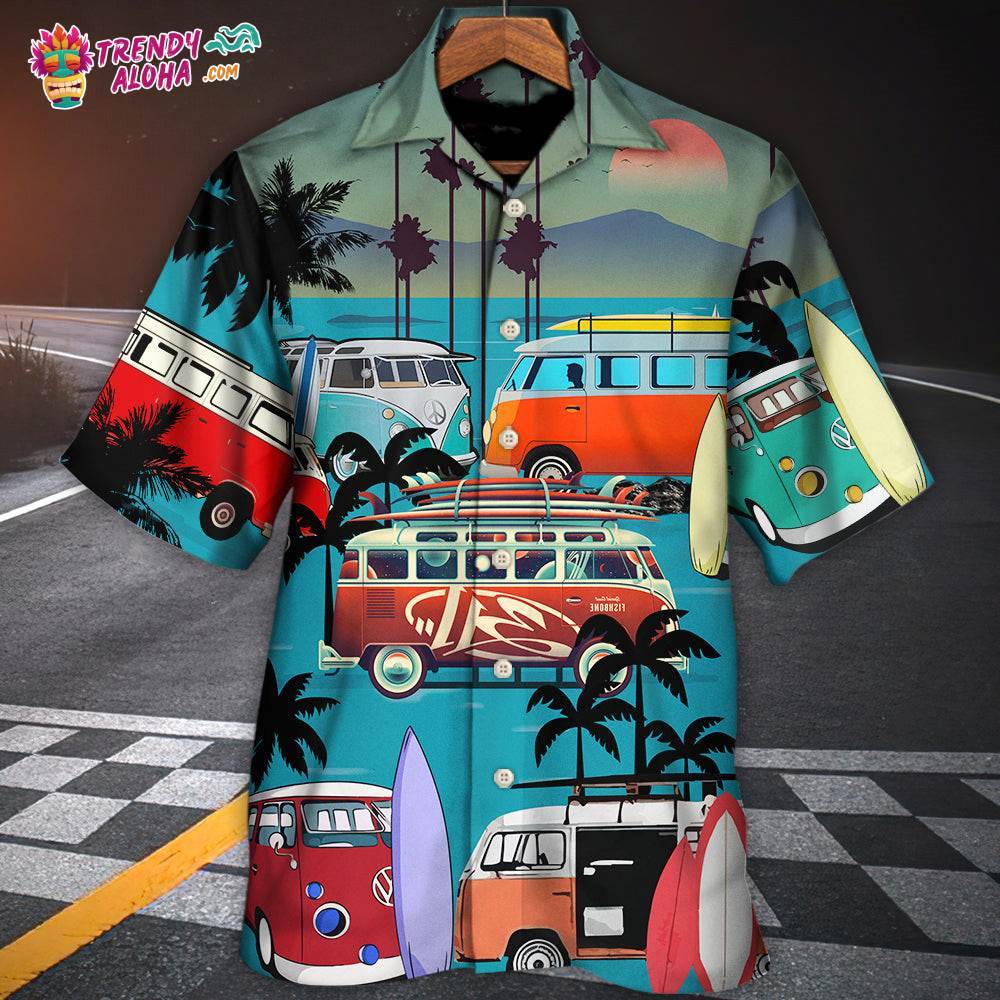 Camping Enjoy Your Van Life Hawaiian Shirt – Trendy Aloha