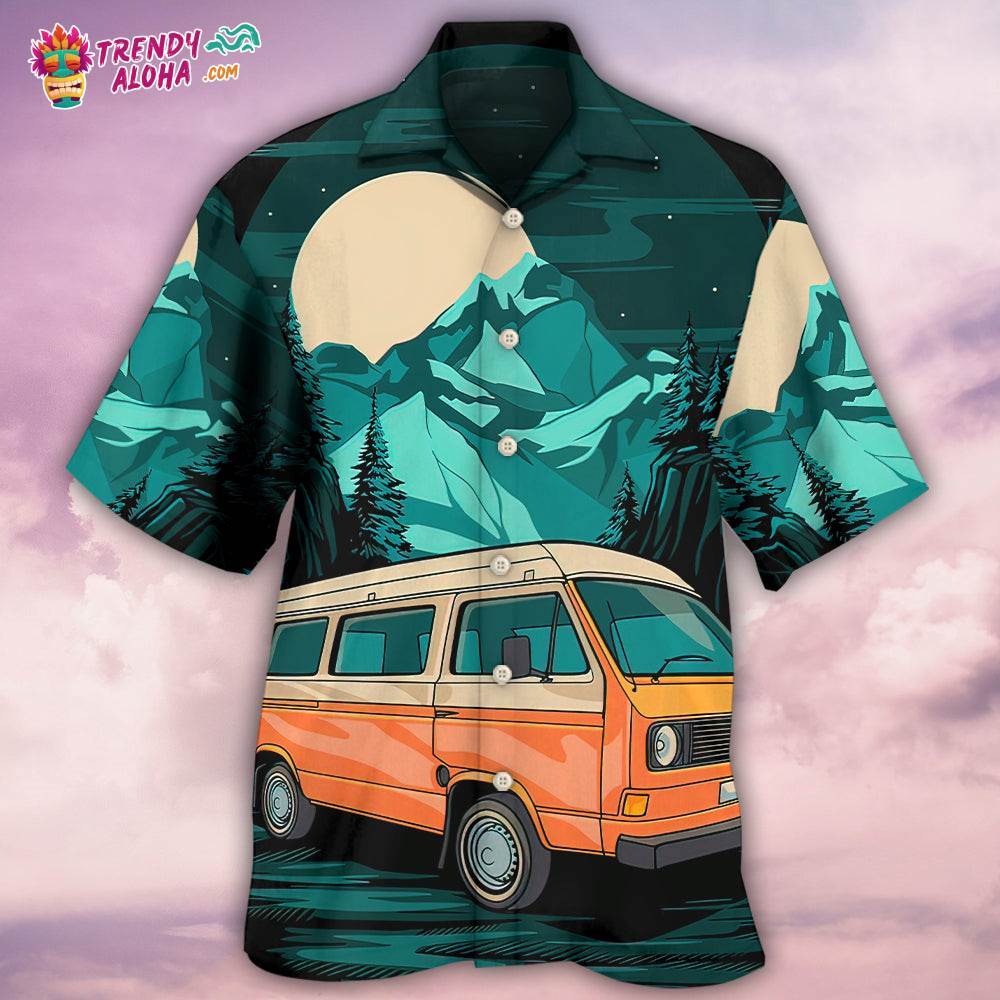 Camping I’m Done Teaching Hawaiian Shirt – Trendy Aloha