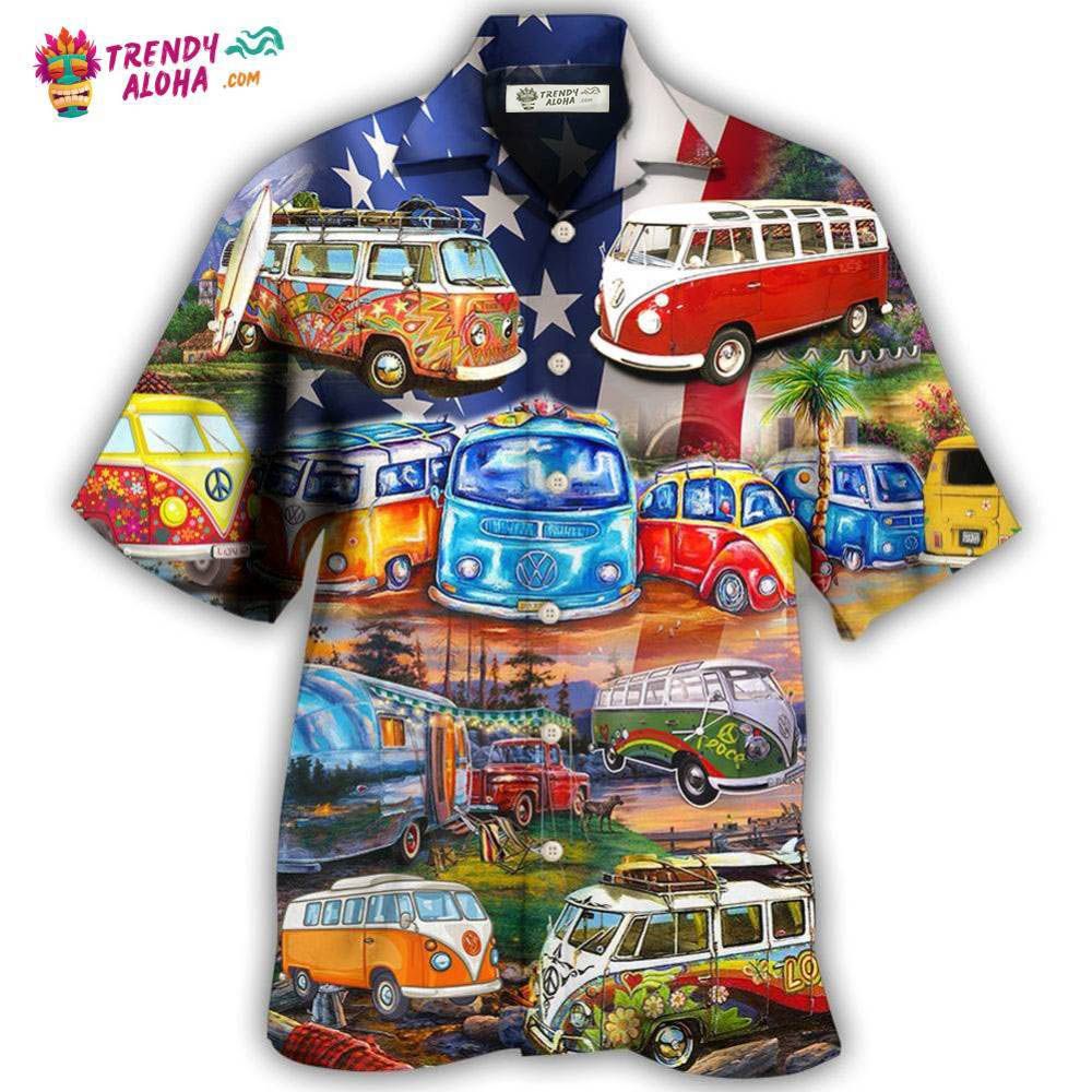 Camping Independence Day America Hawaiian Shirt – Trendy Aloha Camping Independence Day America Hawaiian Shirt – Trendy Aloha