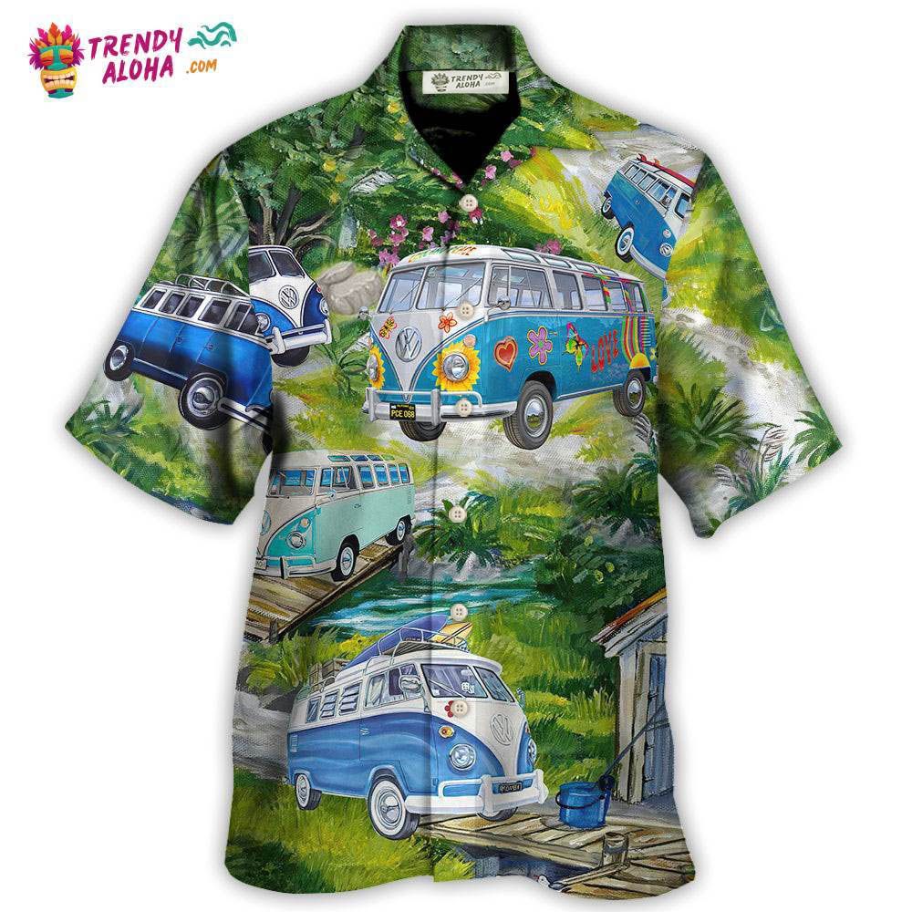 Camping Life Is Best When You Are Camping Van Hawaiian Shirt – Trendy Aloha Camping Life Is Best When You Are Camping Van Hawaiian Shirt – Trendy Aloha